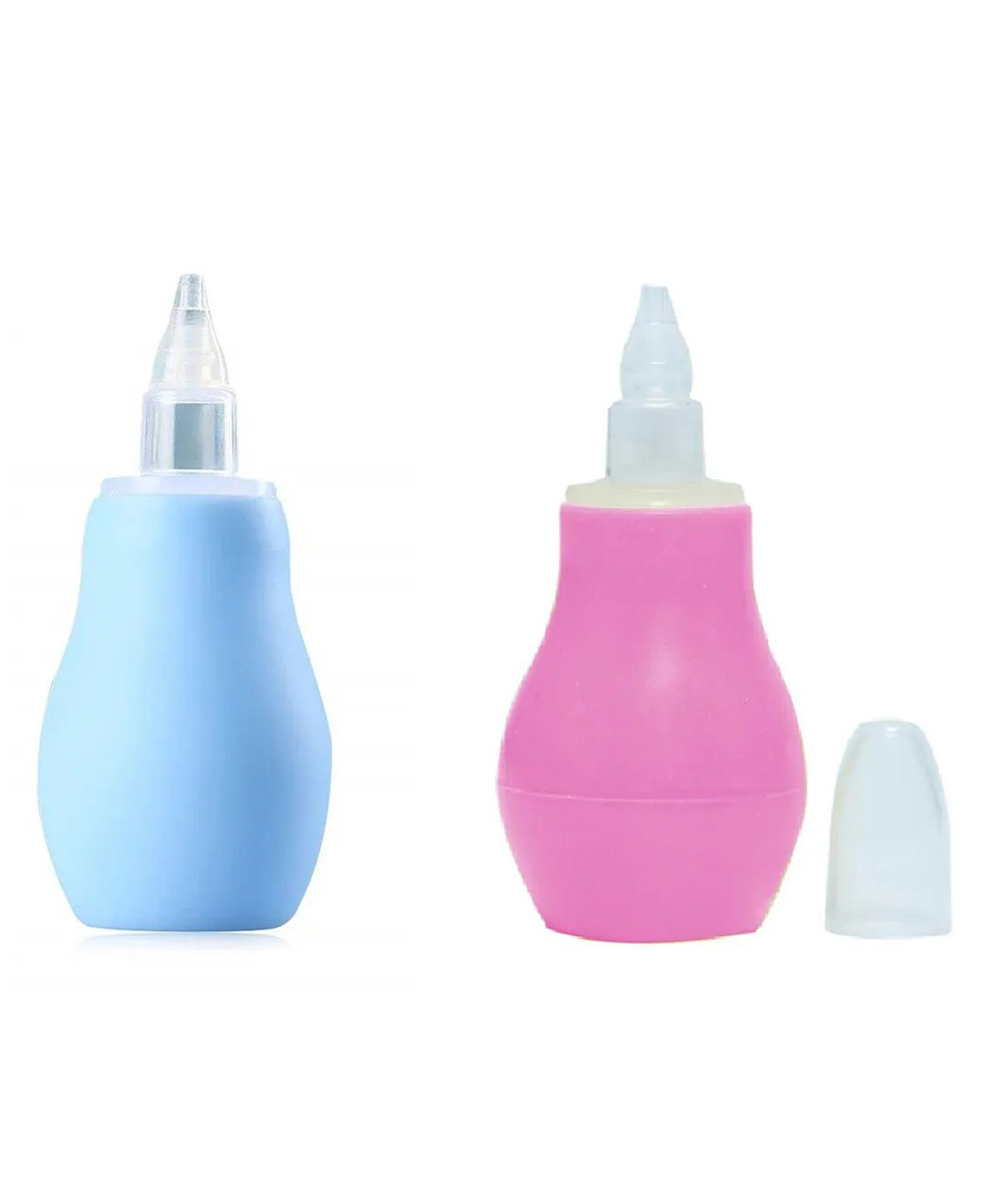 NeonateCare Baby Silicone Nose Cleaner Nasal Aspirator for Babies Pack of 2 - (Blue Nose Cleaner and Pink Nose Cleaner)-picture-14
