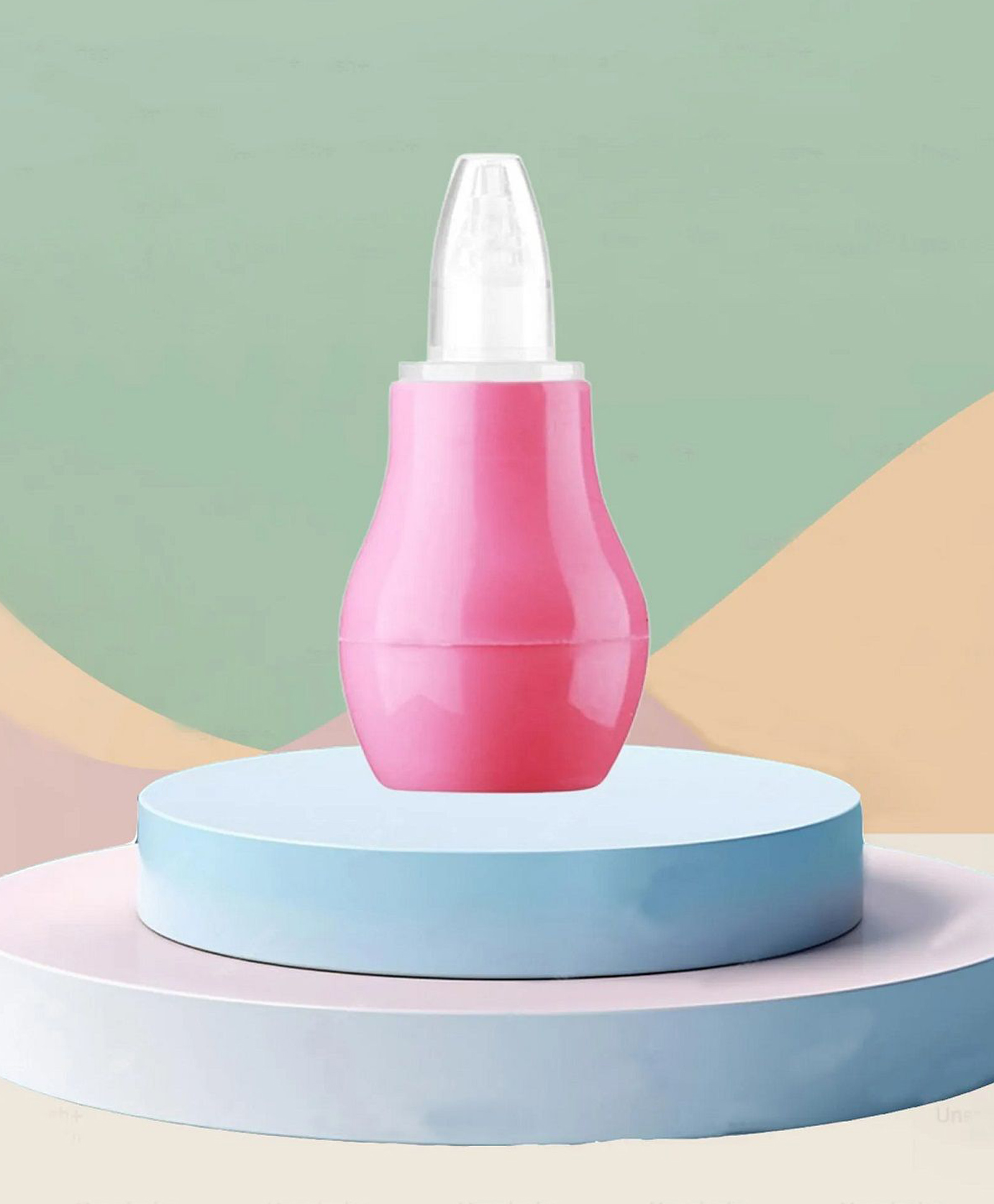NeonateCare Baby Silicone Nose Cleaner Nasal Aspirator for Babies - (Pink Nose Cleaner)-picture-19