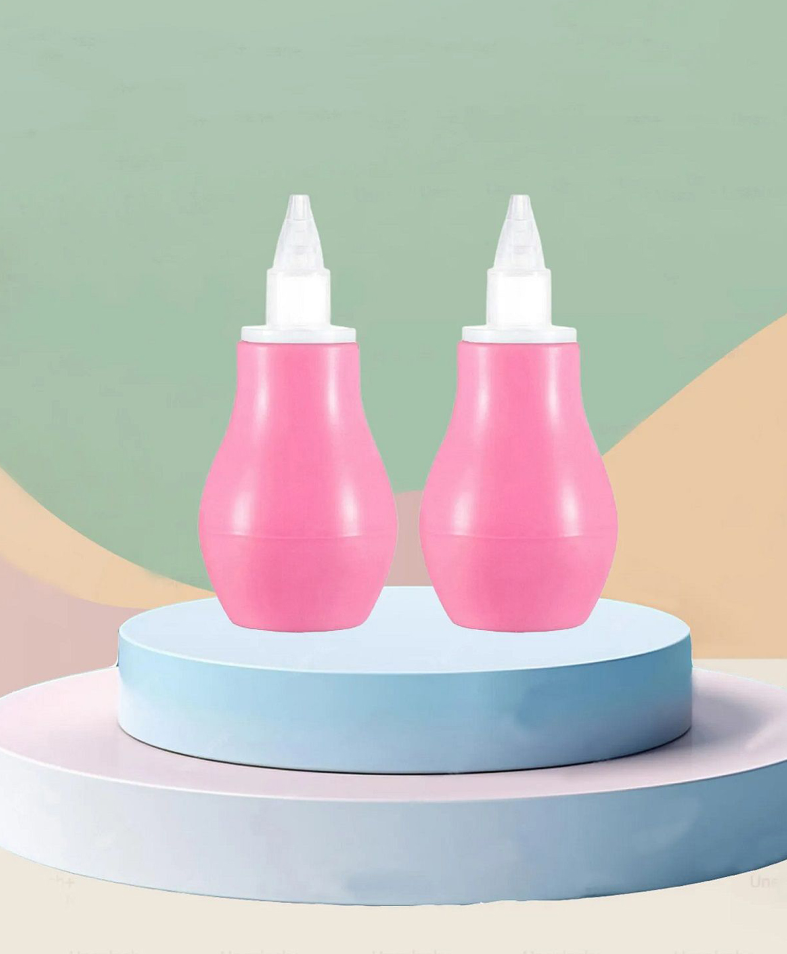 NeonateCare Baby Silicone Nose Cleaner Nasal Aspirator for Babies Pack of 2 - (2 Pink Nose Cleaner)-picture-21