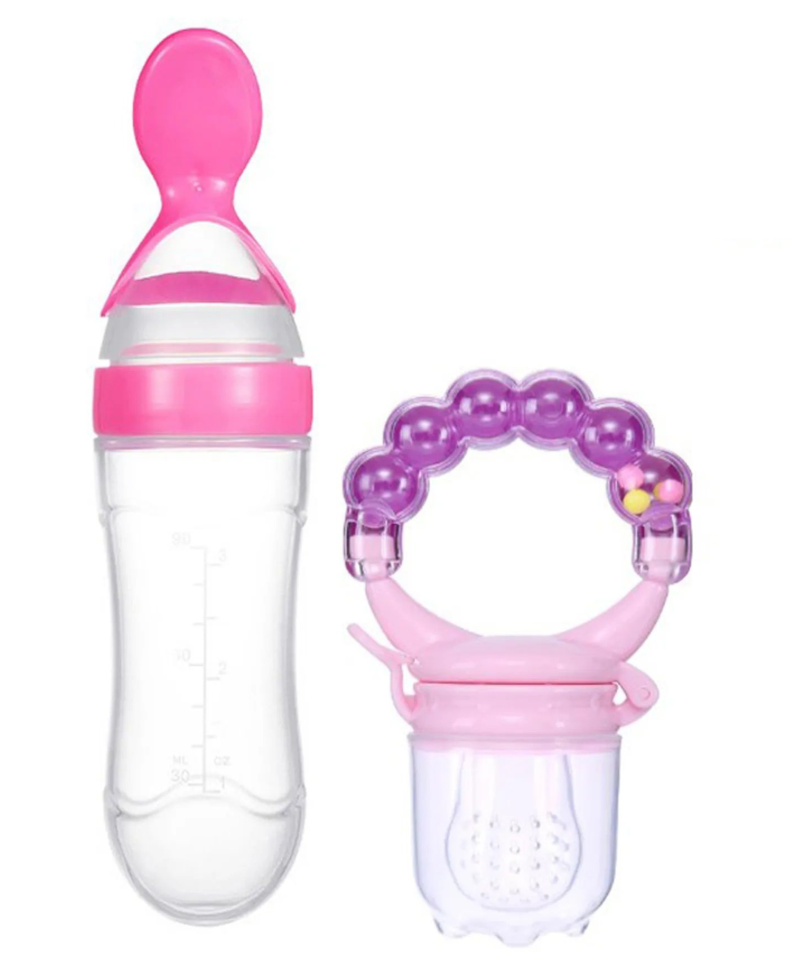 NeonateCare Fruit And Food Nibbler & Feeder - Pink-image-22
