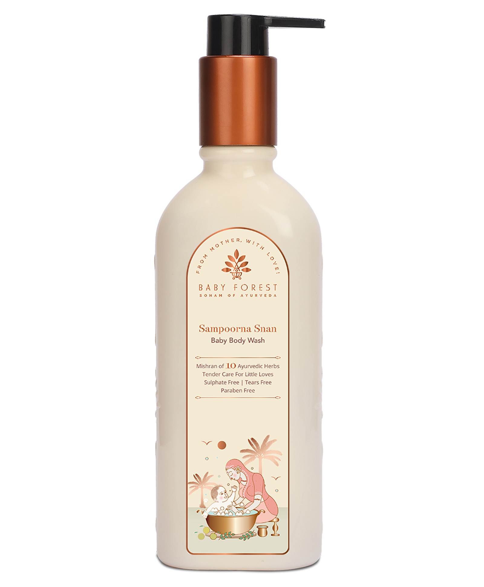 BABY FOREST Sampoorna Snan Baby Body Wash - 200 ml-picture-20