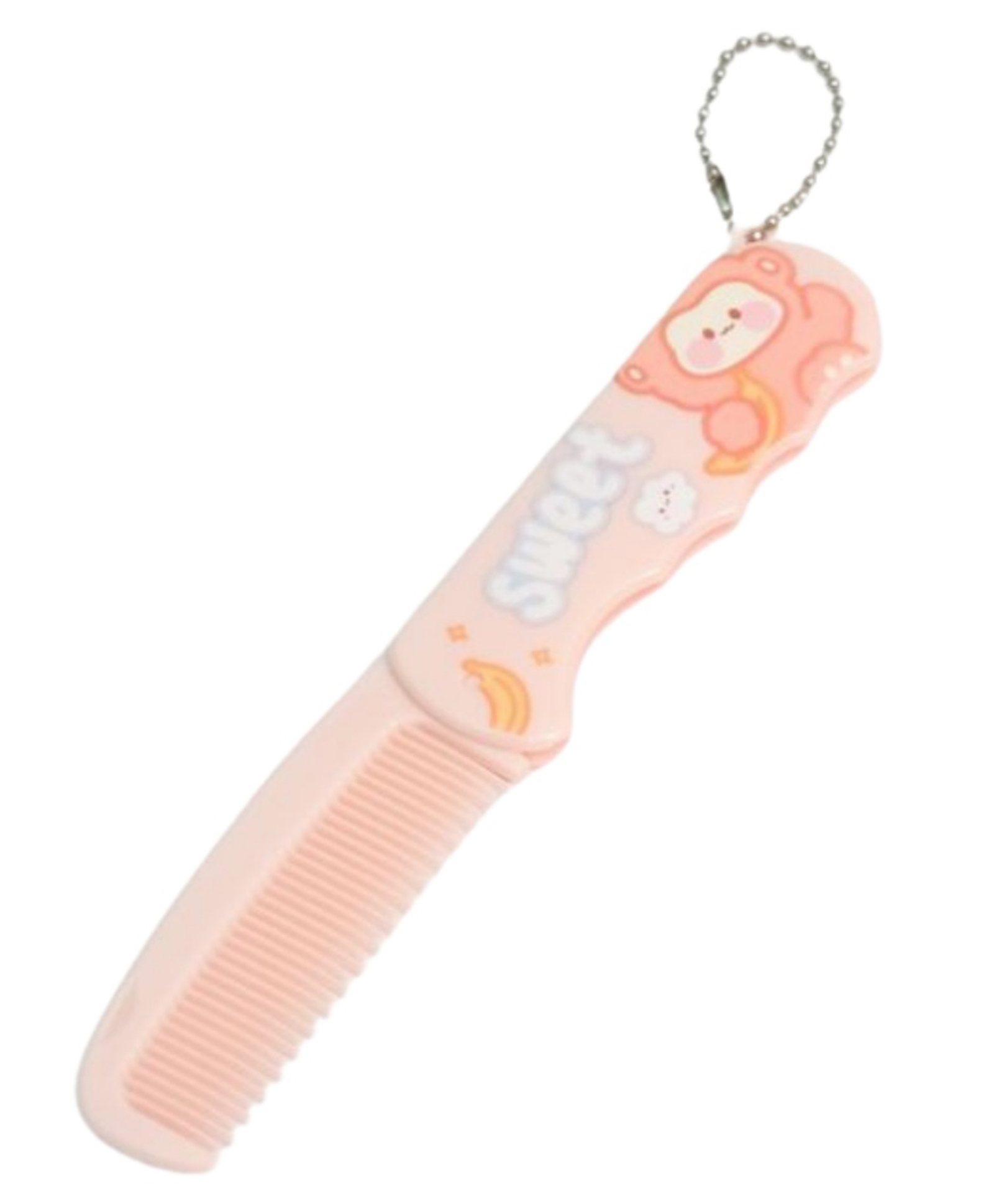 THE LITTLE LOOKERS Hair Comb for Kids | Travel Friendly Folding Pocket Comb | Foldable Pocket Kangi for Hair With Attractive Design | Assorted Print and Color (Pack of 1)-image-45