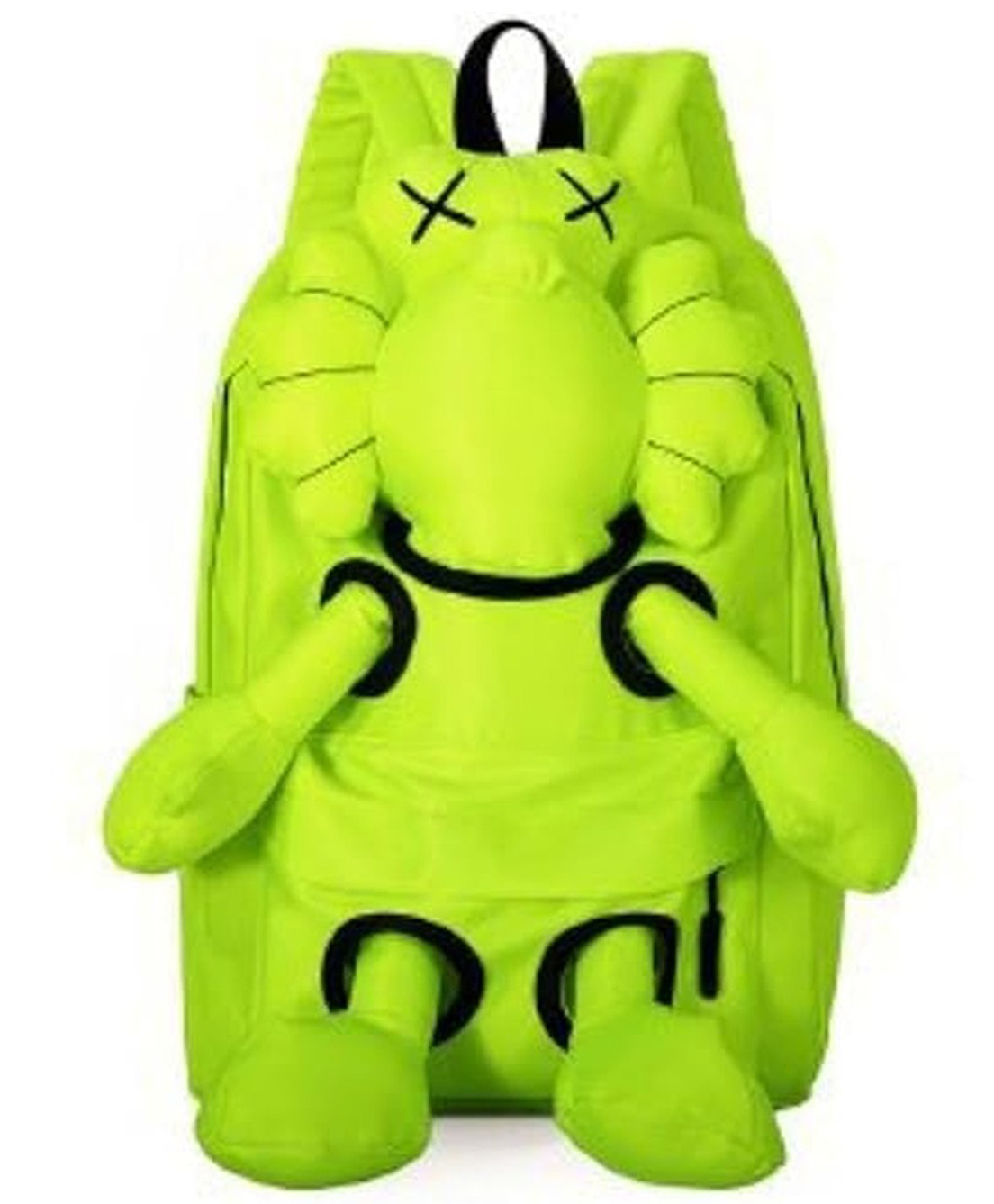 Happy Hues 3D Backpack for Kids, 12 Litre Lightweight & Waterproof School Bag with Multiple Compartments, Perfect for Kids Fluorescent - Height 15.7 Inches-image-28