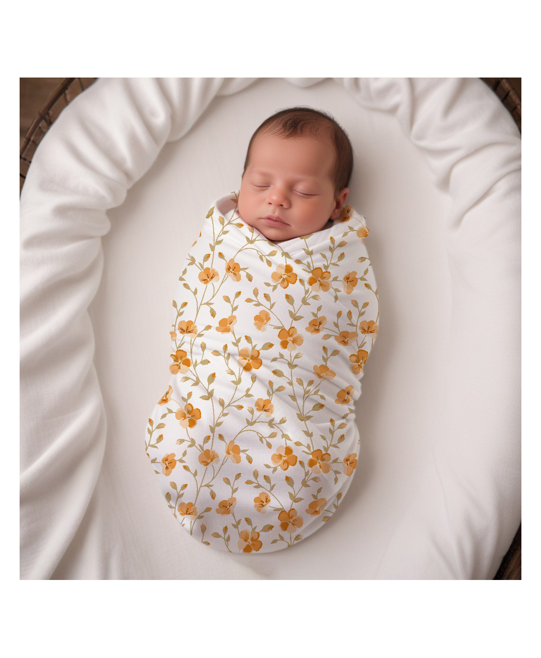 Mom's Home Baby Muslin Swaddle | Bloom | Pack Of 1-picture-13