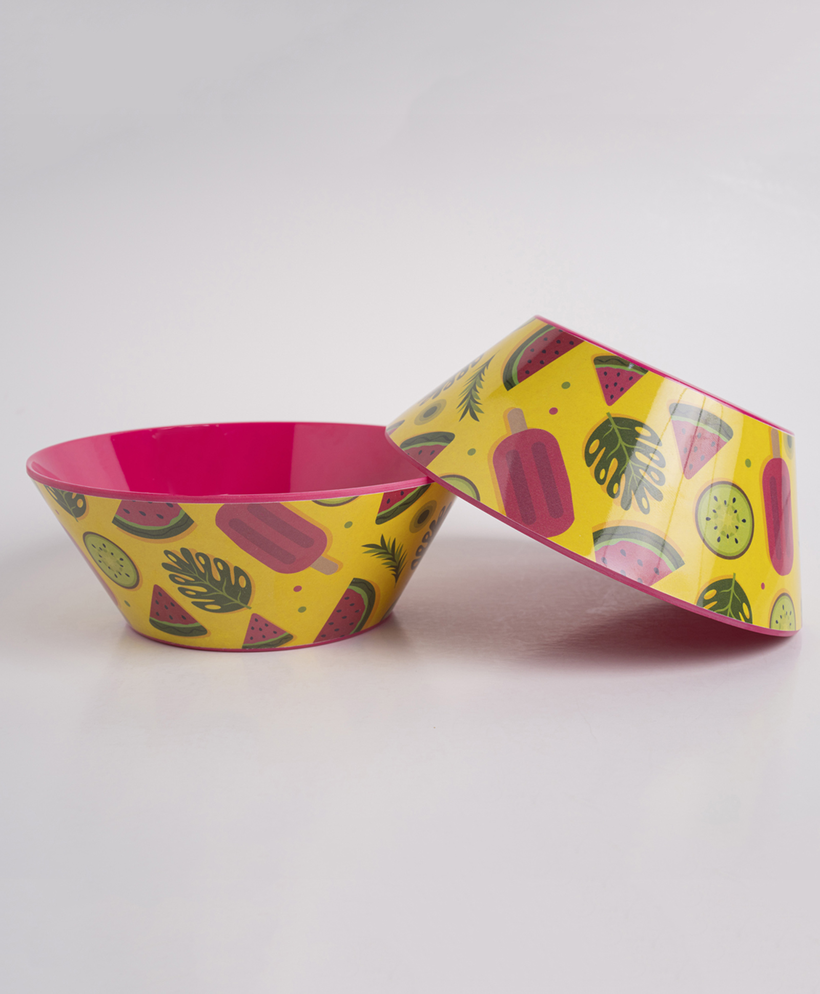Superware Melamine Kids Snack Bowl 5.5" Strawberry Pink (Set Of 2)-picture-13