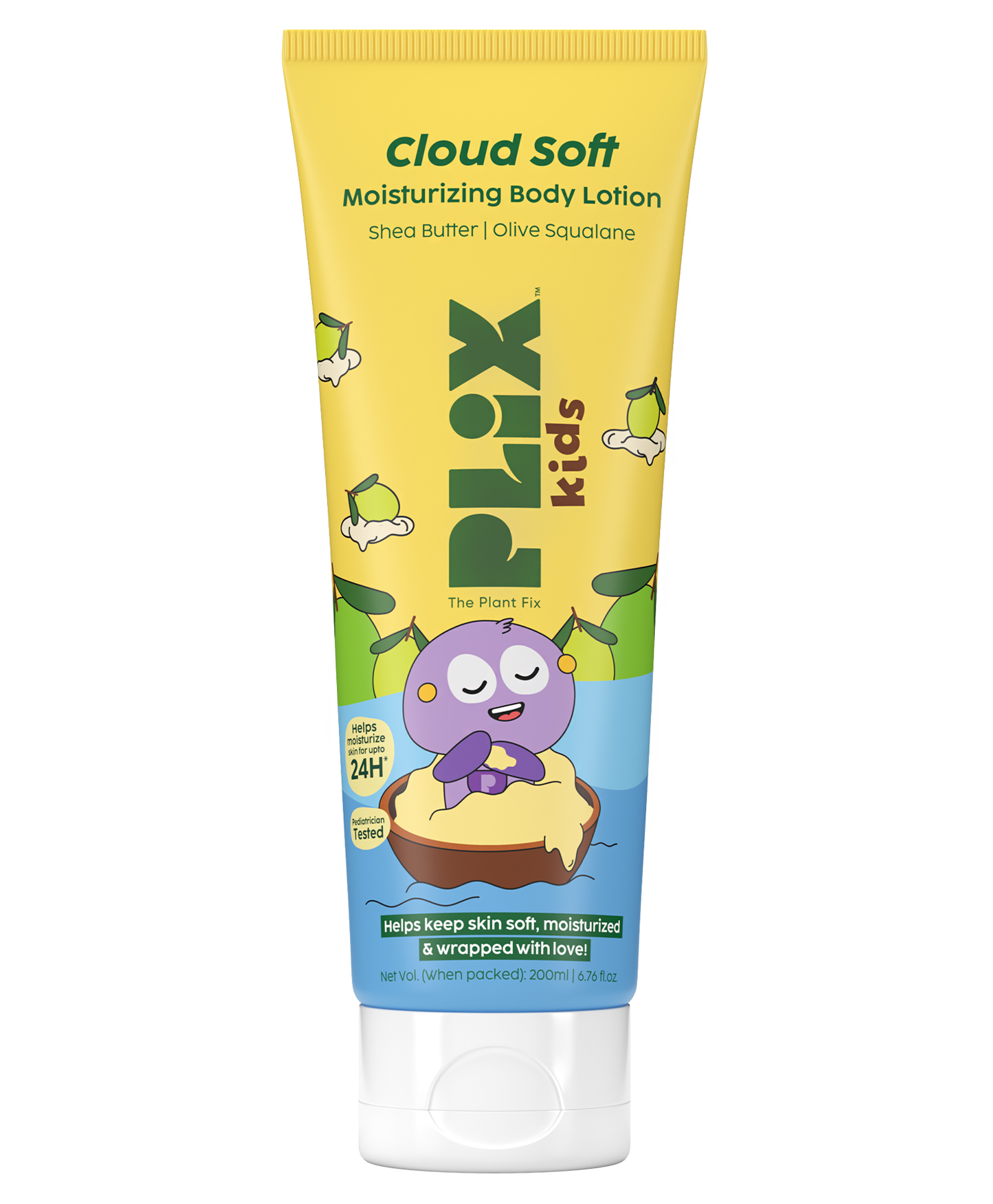 PLIX Kids Cloud Soft Moisturizing Body Lotion | Nourishes delicate skin | Keeps skin soft & smooth| 200 ml-picture-27