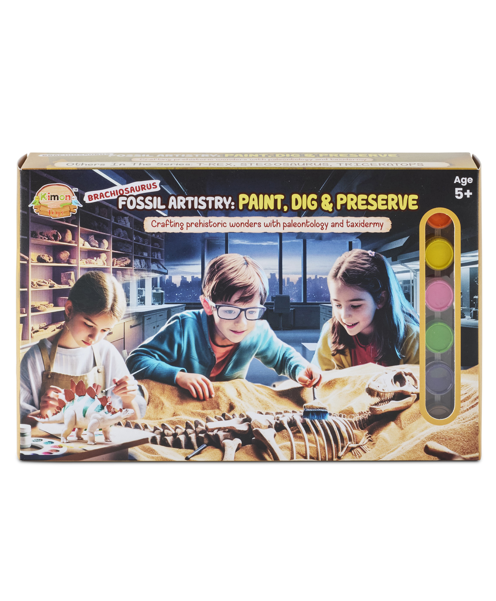 Kimon Toys Fossil Artistry : Paint, Dig & Preserve Brachiosaurus-picture-17