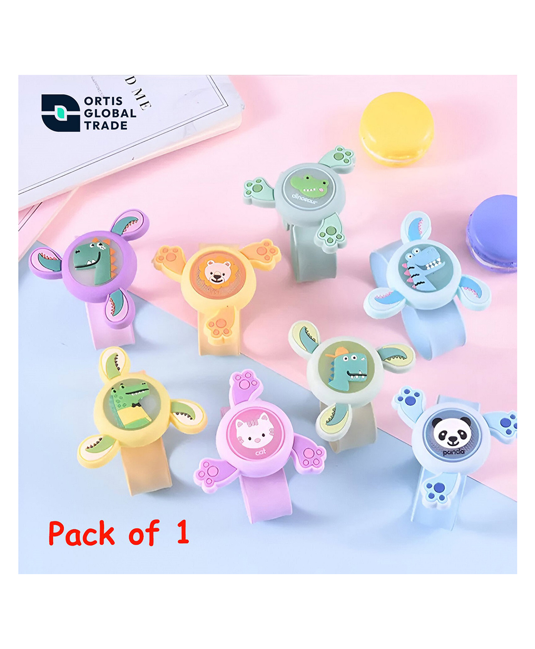 Ortis Mosquito Repellent Spinner Bands Pack of 1 (Color & Design May Vary)-picture-25