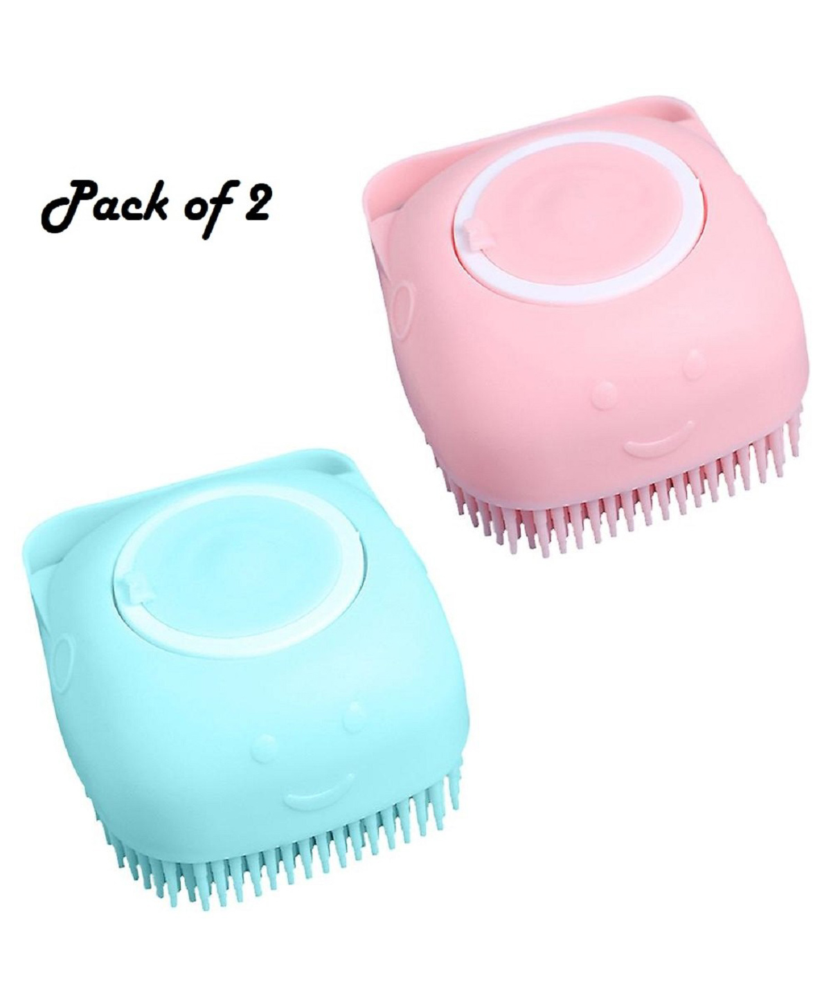 Ortis Silicone Massage Bath Brush - Pink-picture-13