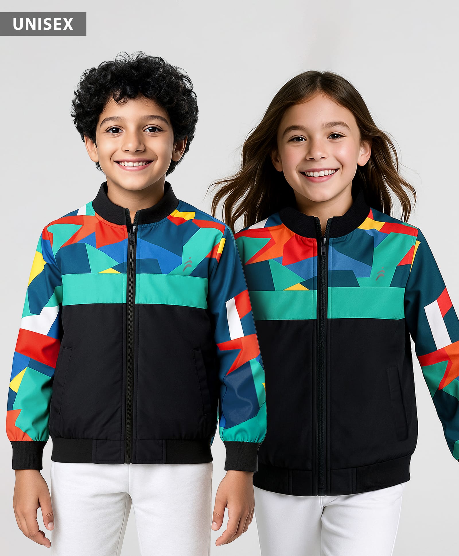 Pine Active Woven Athleisure Full Sleeve Jacket with Abstract Print - Black-picture-16