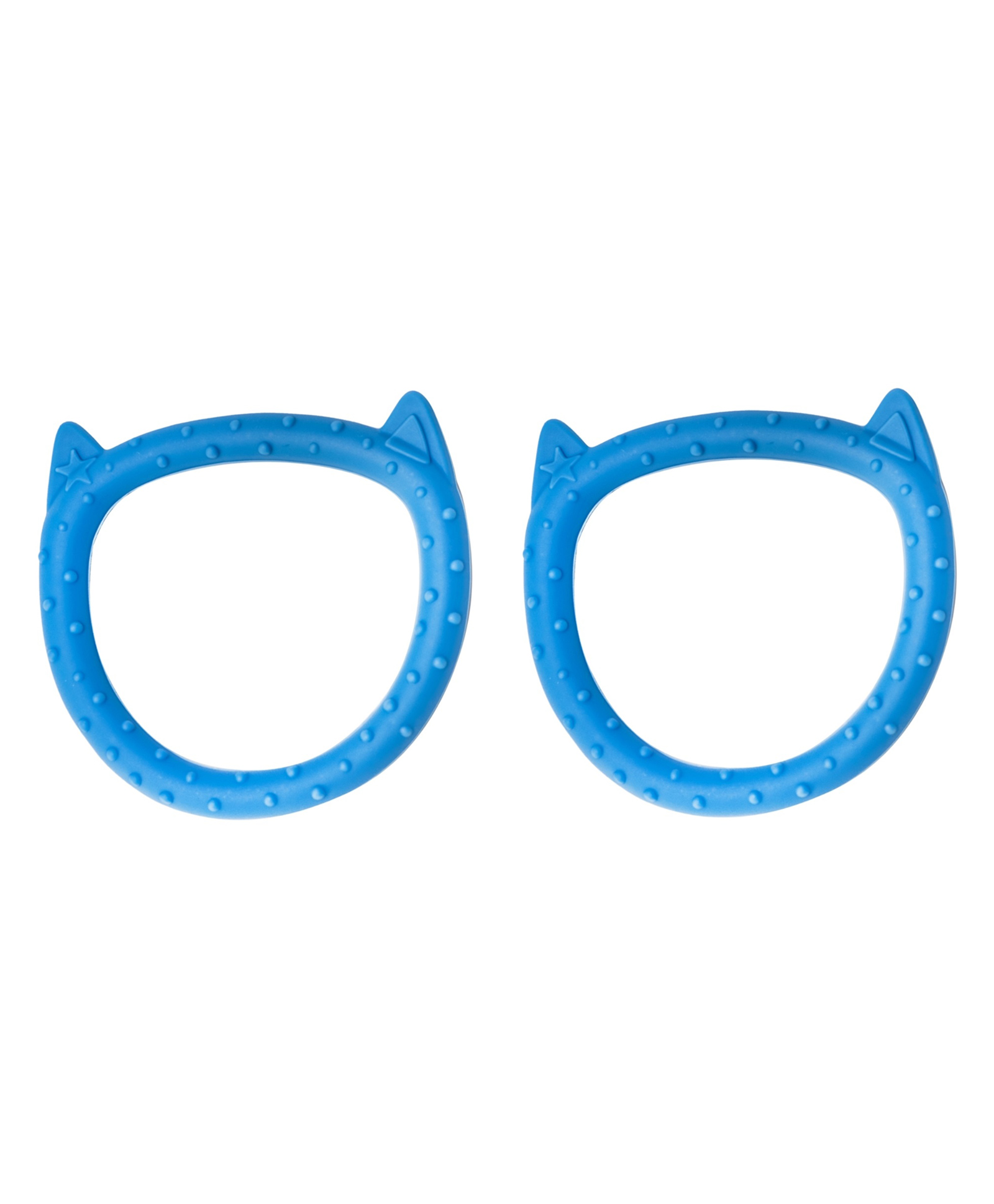 Adore Katty Silicon Teether- Pack of 2- Blue-image-11