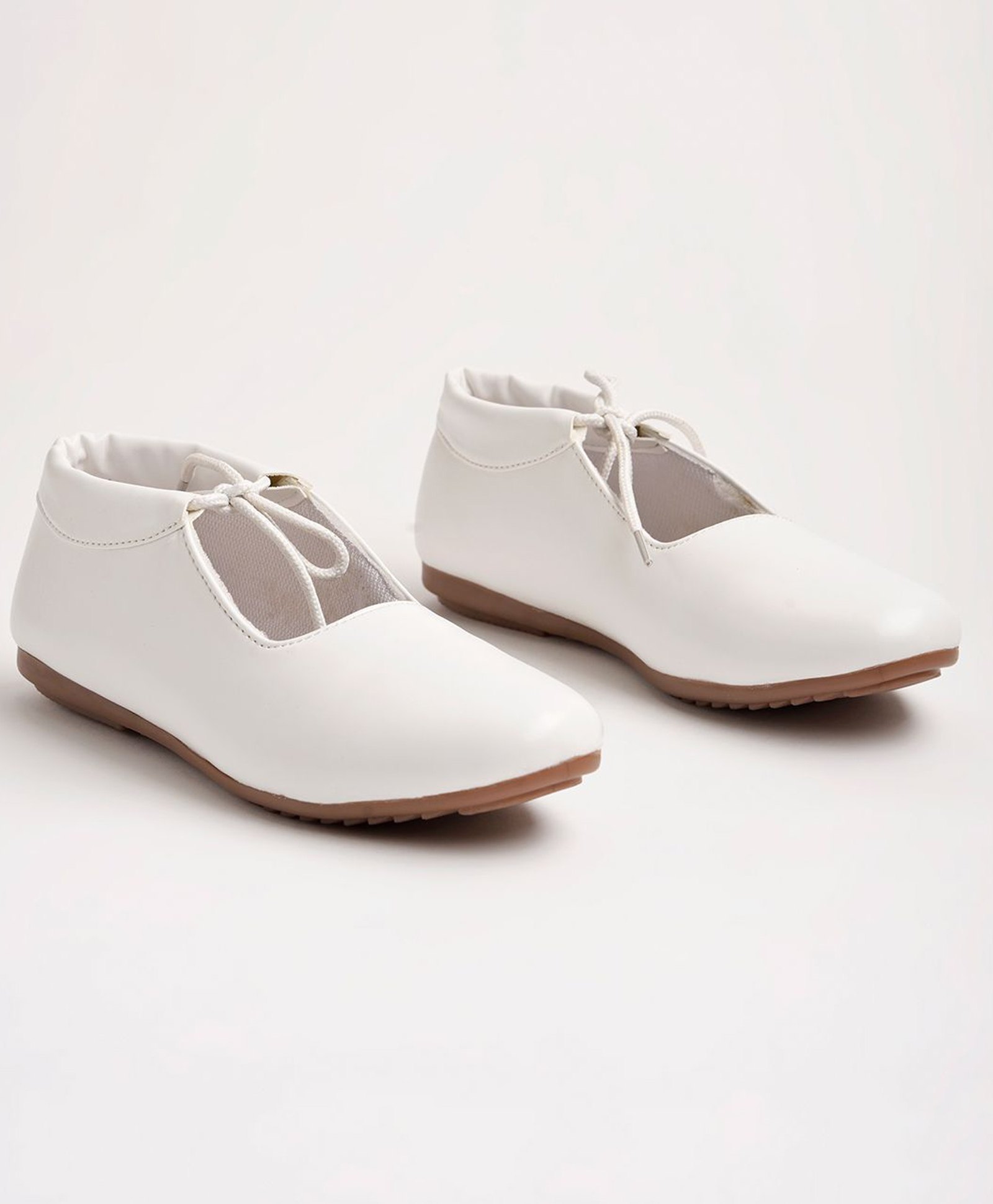 Shoetopia Solid Sandals - White-image-25