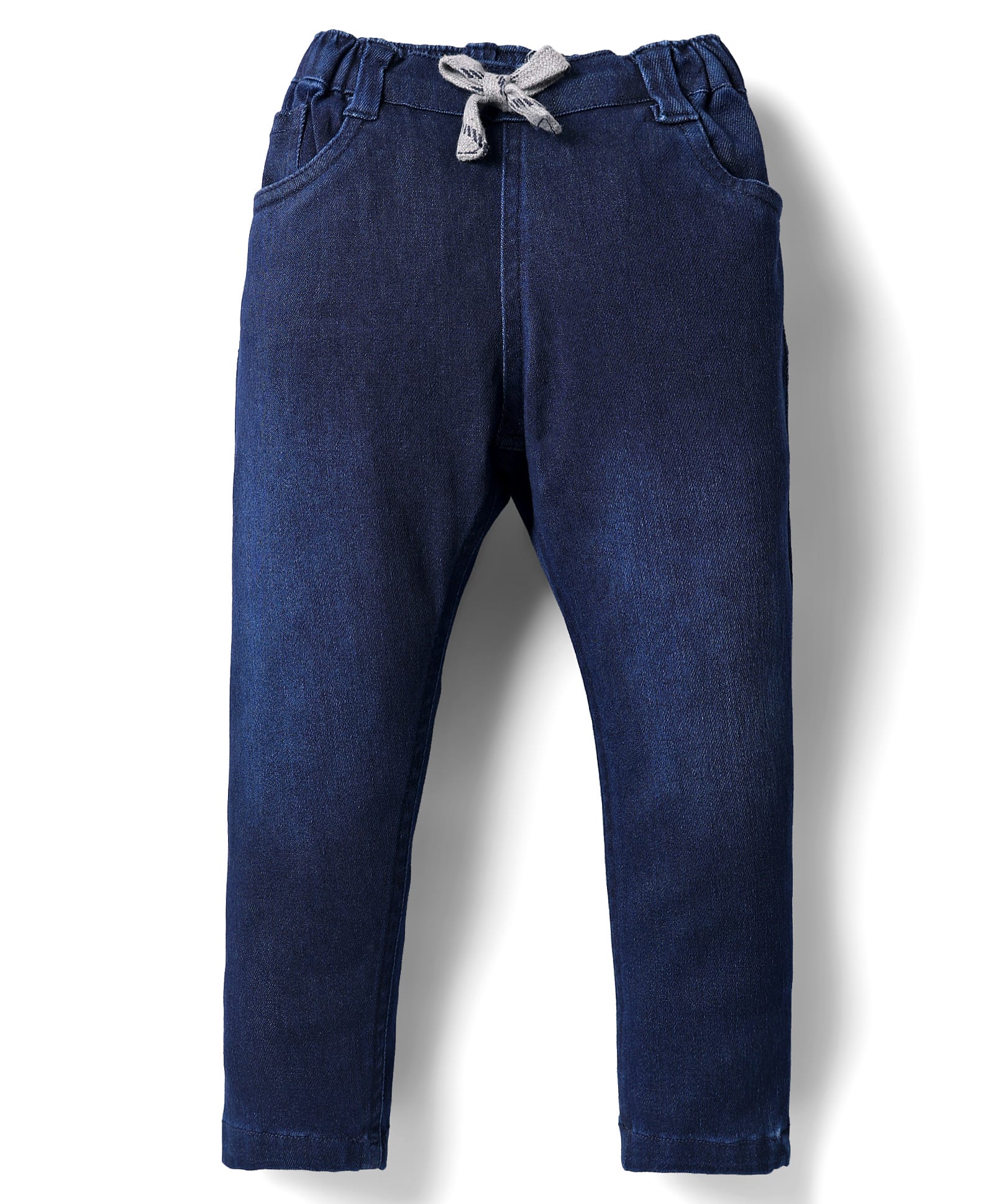 Simply Premium Denim Full Length Washed Jeans - Navy Blue-picture-16
