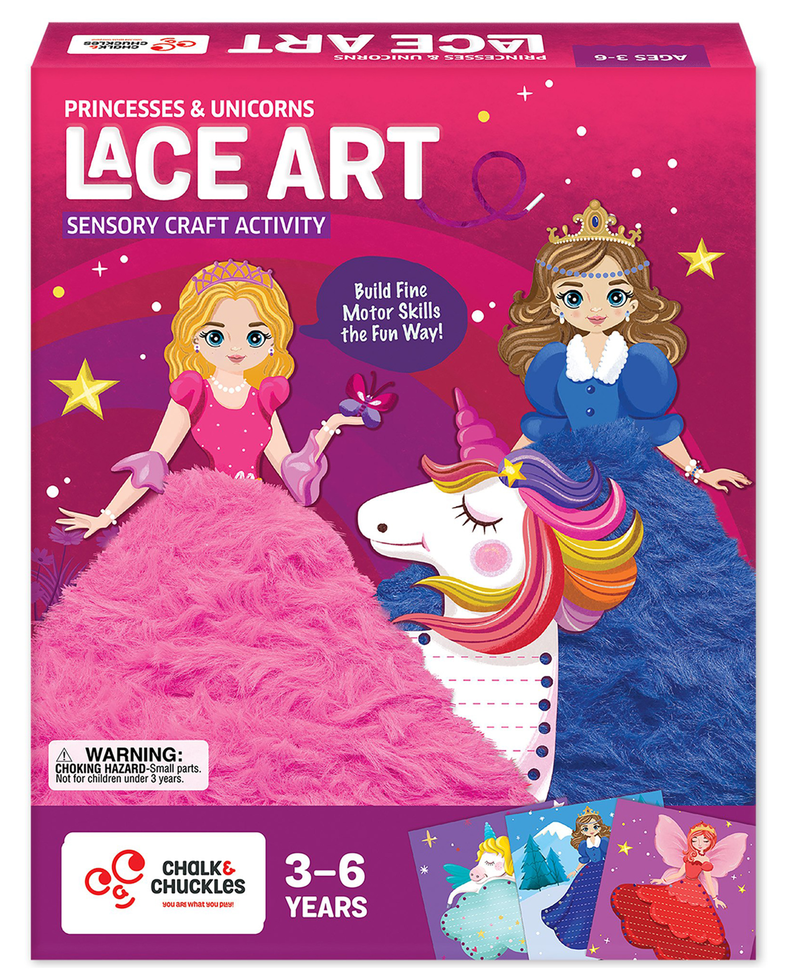 Chalk and Chuckles Lace Art-Princess & Unicorns-picture-22