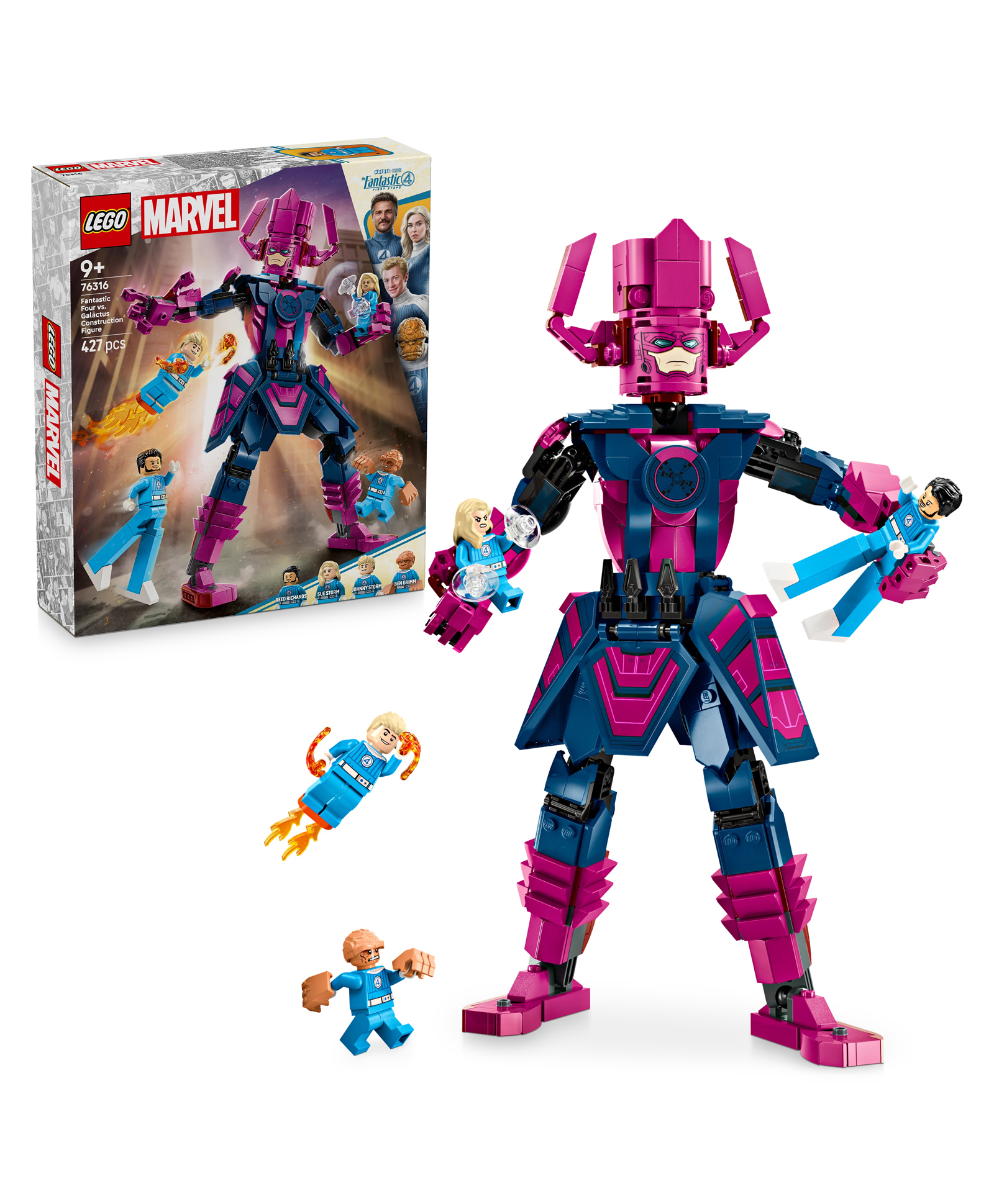 LEGO Marvel Fantastic Four vs. Galactus Construction Figure 427 pieces-76316-picture-26