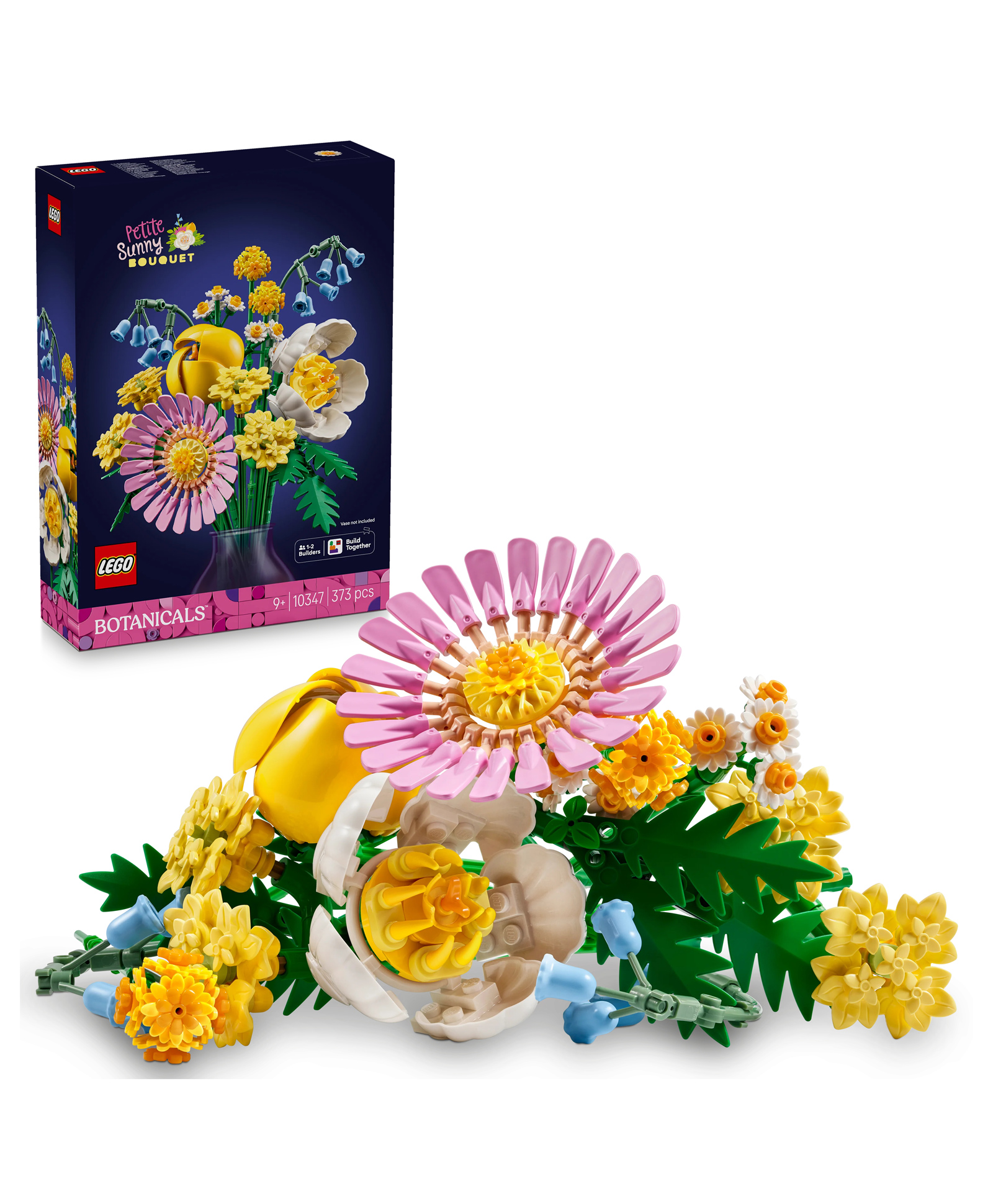 LEGO Botanicals Petite Sunny Bouquet Flower Decor Set 373 pieces-10347-picture-21