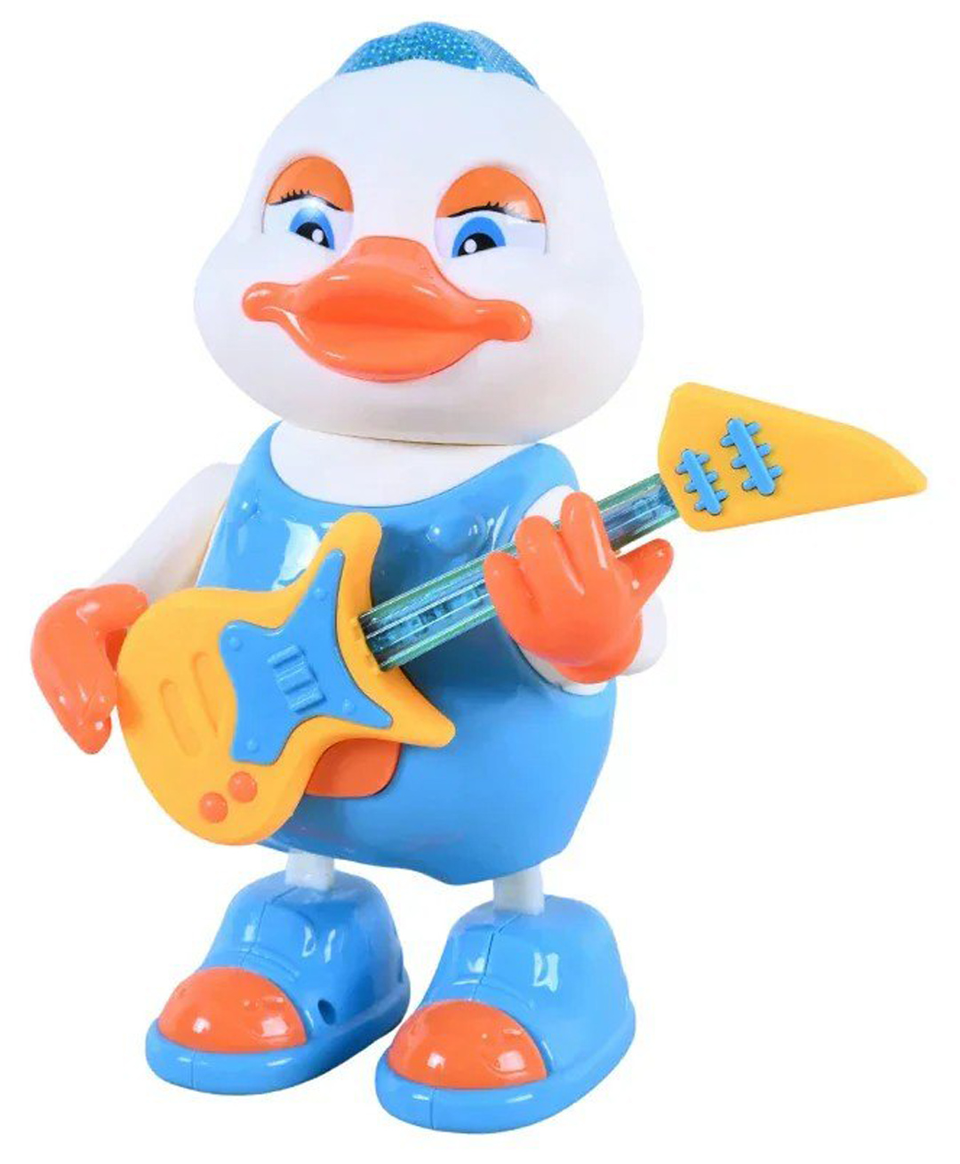 AKN TOYS Guitar Dancing Duck , Light And Music Duck, Dancing Musical Duck Toy With Lights & Sounds- ( PACK OF 1- COLOR MAY VARY )-picture-43