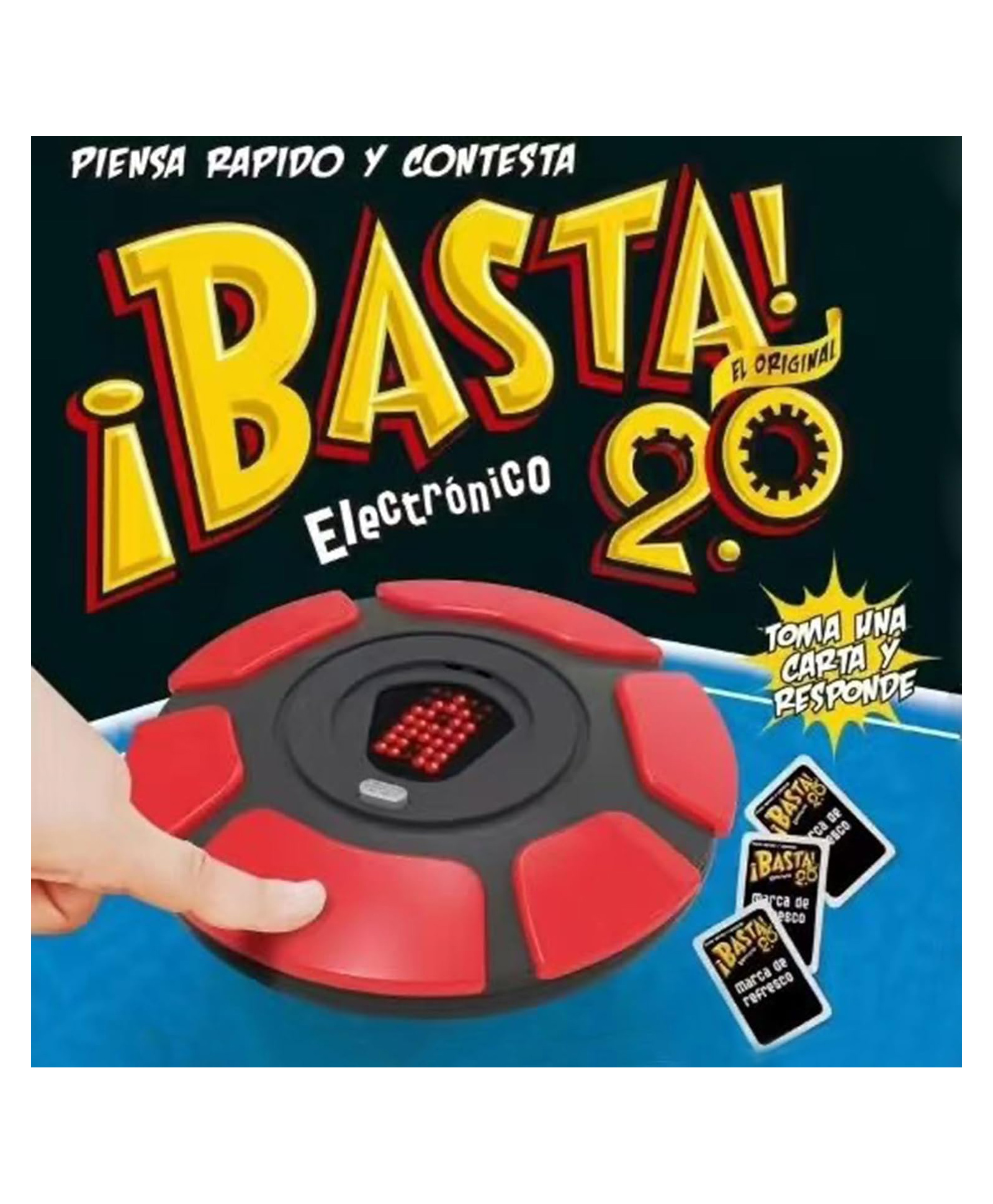 AKN TOYS Mesa Basta, Think A Words Game, Juego De Interactive, Educative - ( PACK OF 1- COLOR MAY VARY )-picture-3