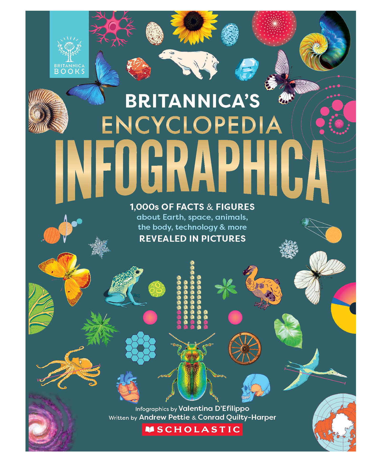 scholastic Britannica's Encyclopaedia Infographica Reading & Learning Books Valentina D' filippo - English-picture-10