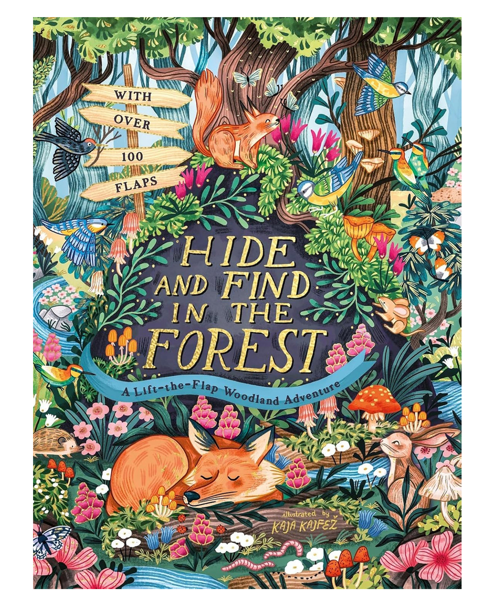 Hide And Find In The Forest Story Book - English-image-16