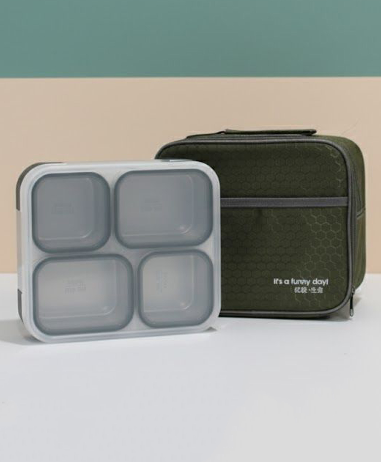Rushabh Novelty Lunch Box 637-Green-image-35