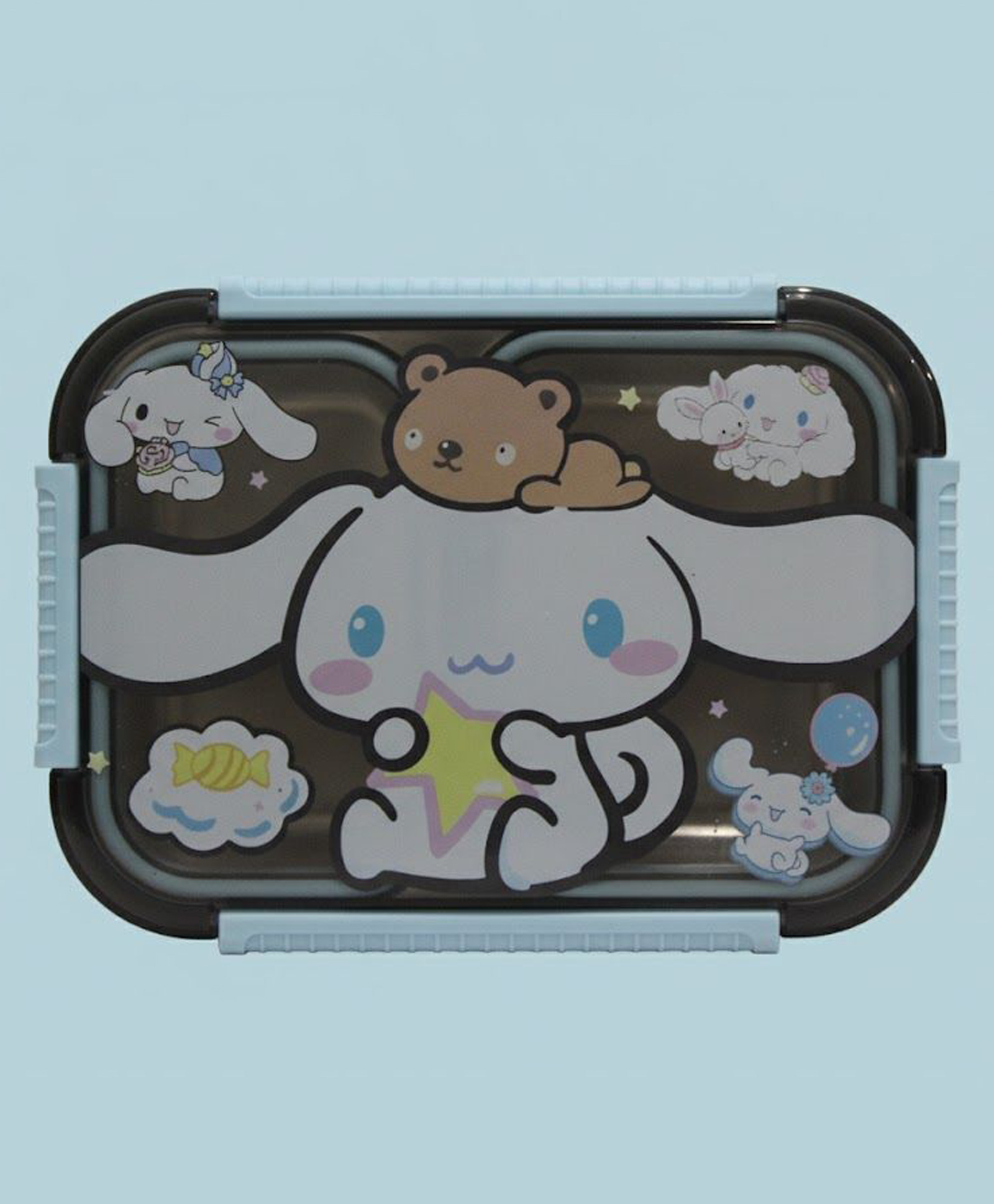 Rushabh Novelty Lunch Box TQ-KH29-Cinnamoroll- Blue-image-33