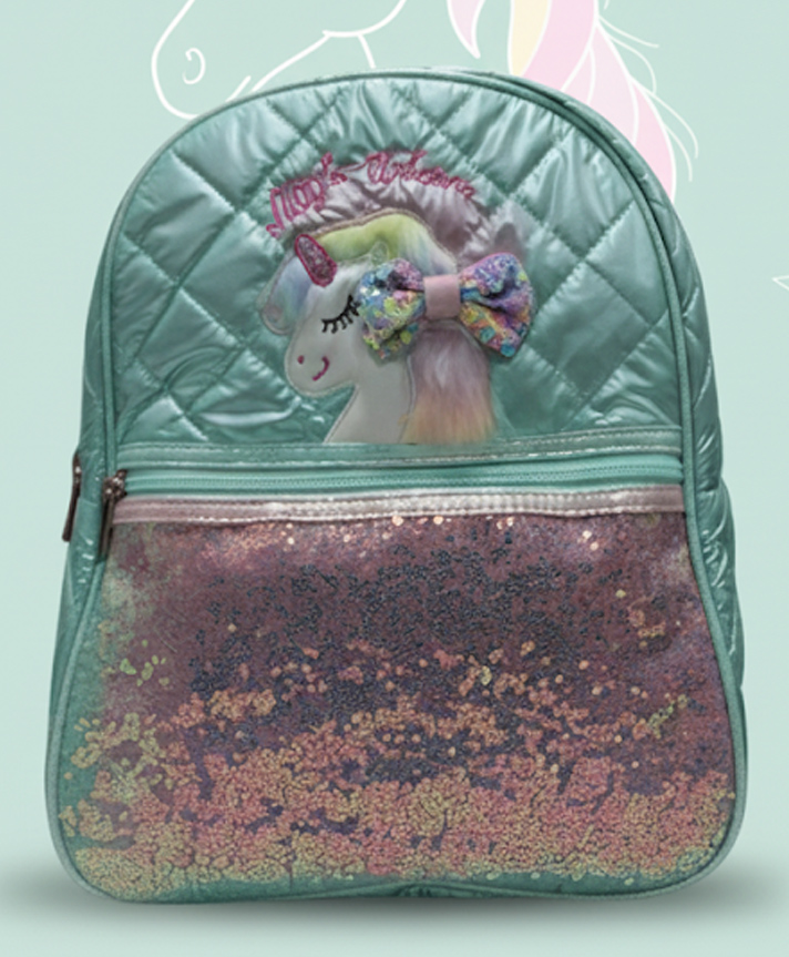 Rushabh Novelty School Bag 8379-800-Green-12 Inch-Magic Unicorn-picture-30