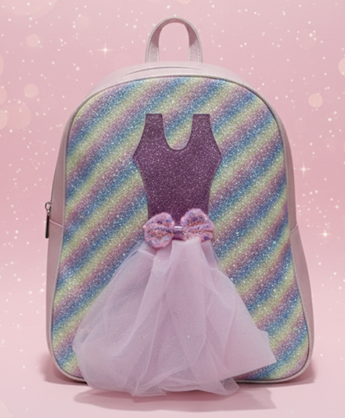 Rushabh Novelty School Bag 8379-802-Peach-12 Inch-Glitter Baby Frock-picture-32
