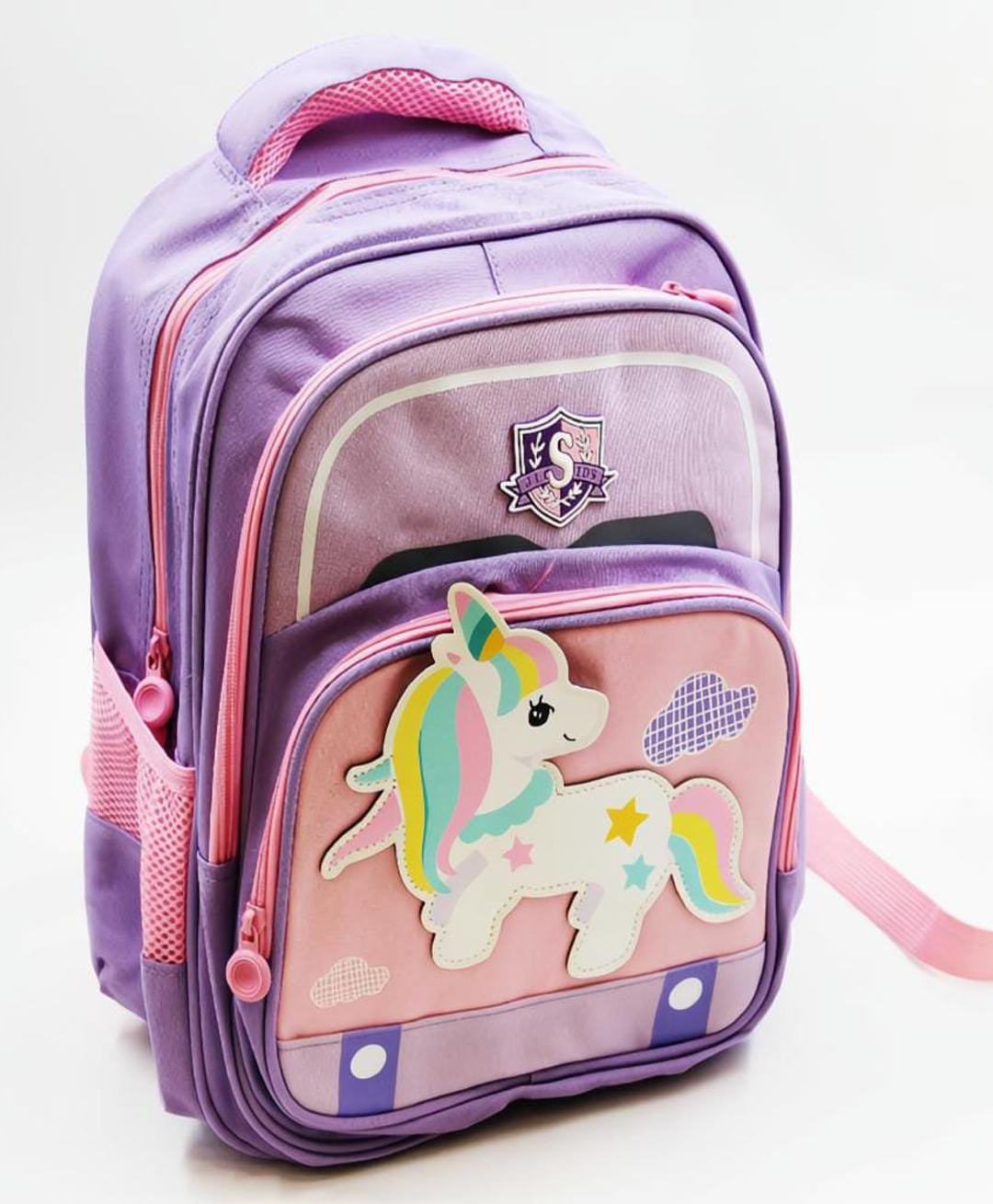 Rushabh Novelty School Bag 822-Purple-16 Inch-Unicorn-picture-11