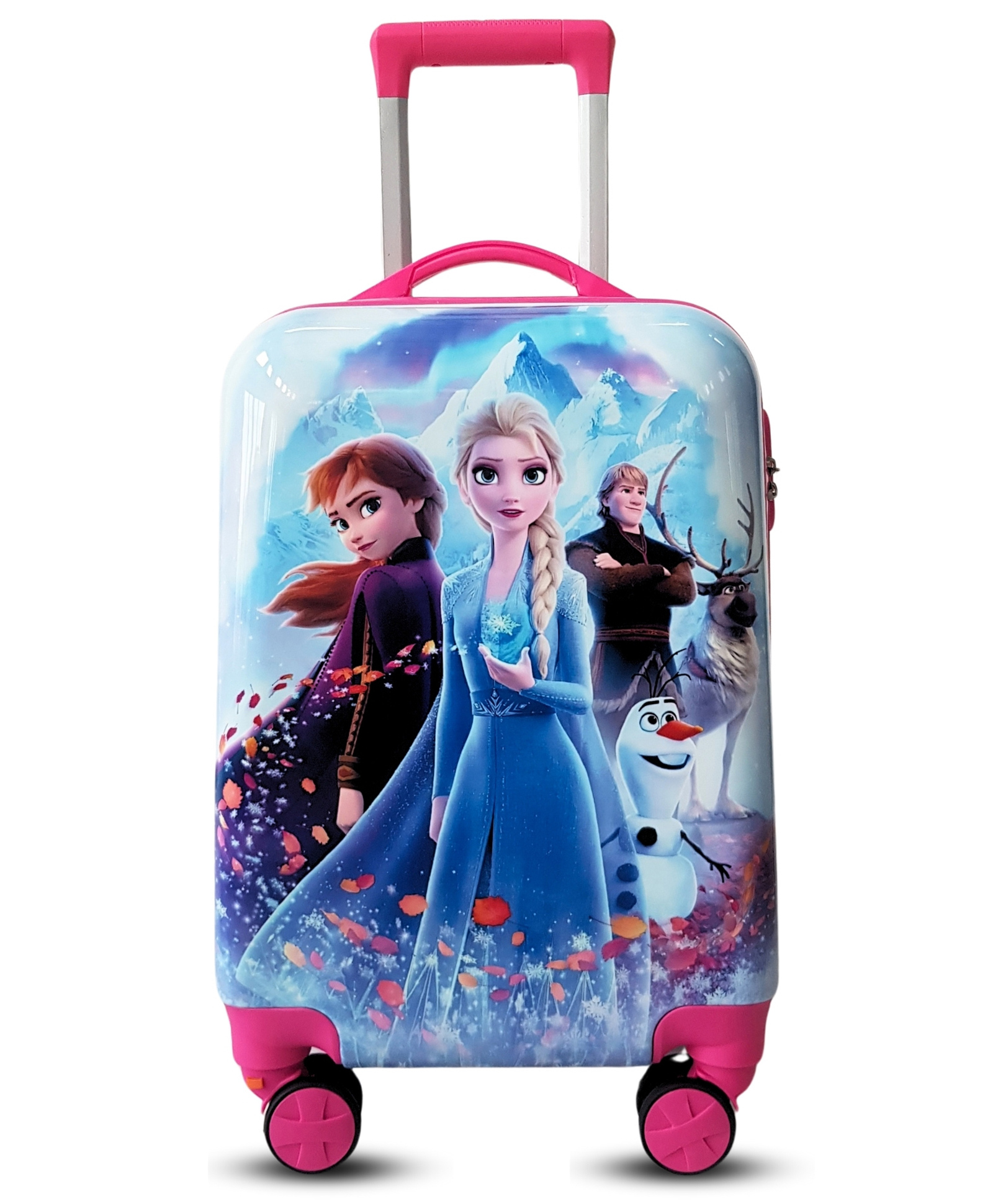 Junior Joe 20 Inch Kids Trolley Bag, Polycarbonate Hard Shell, Cabin Size travel Luggage with Spinner Wheels