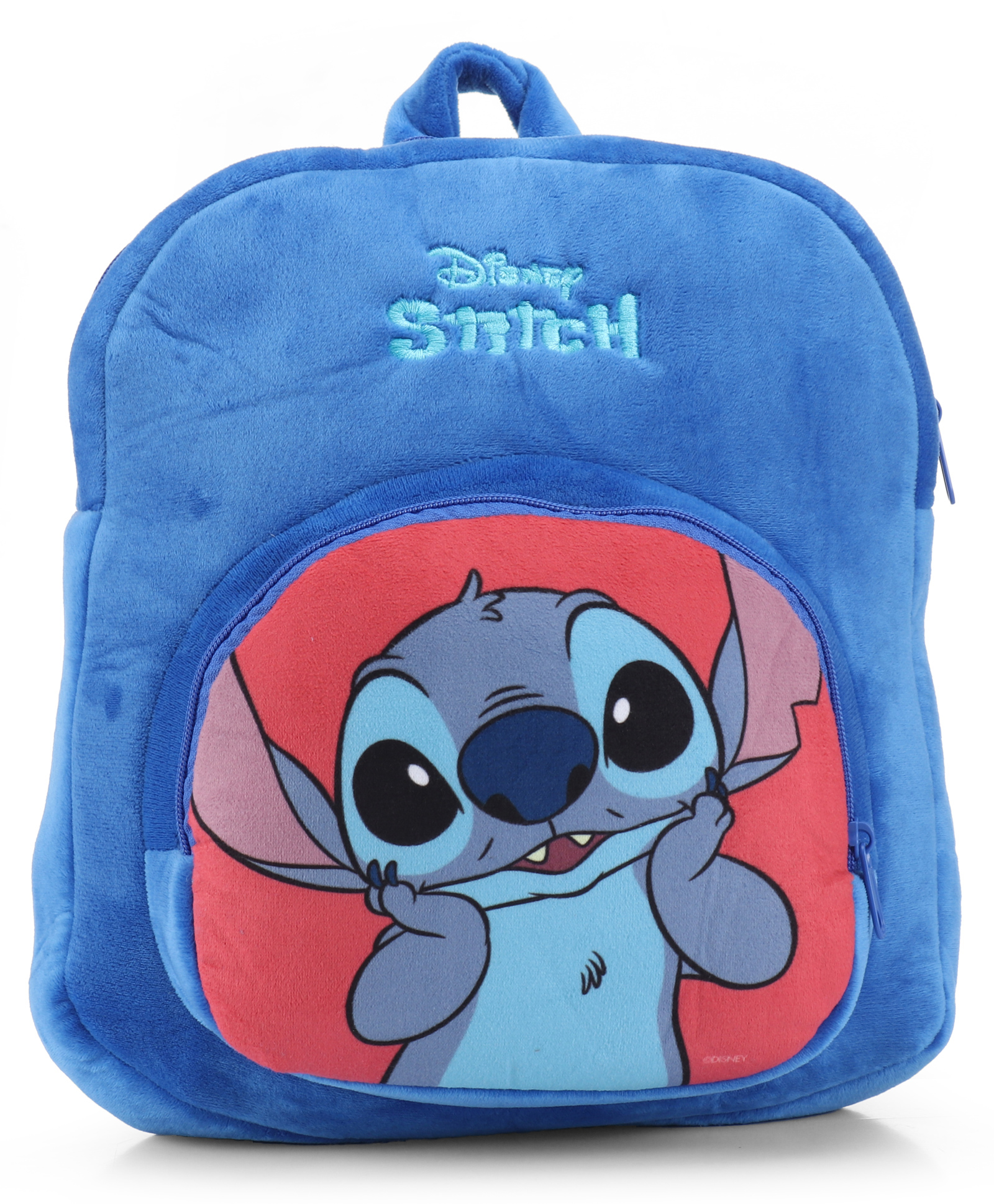 Disney Soft Plush Backpack with Stitch Print - Height 12 Inches-image-27