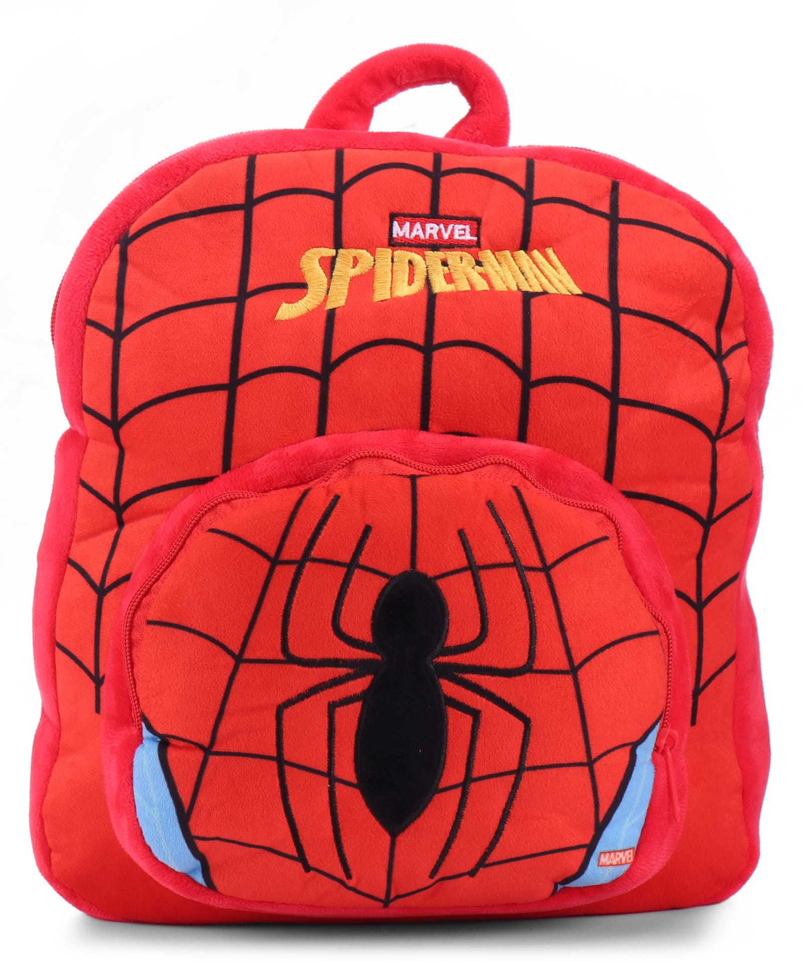 Spider Man 7 Litres Soft Plush Backpack - Height 12 Inches-image-12