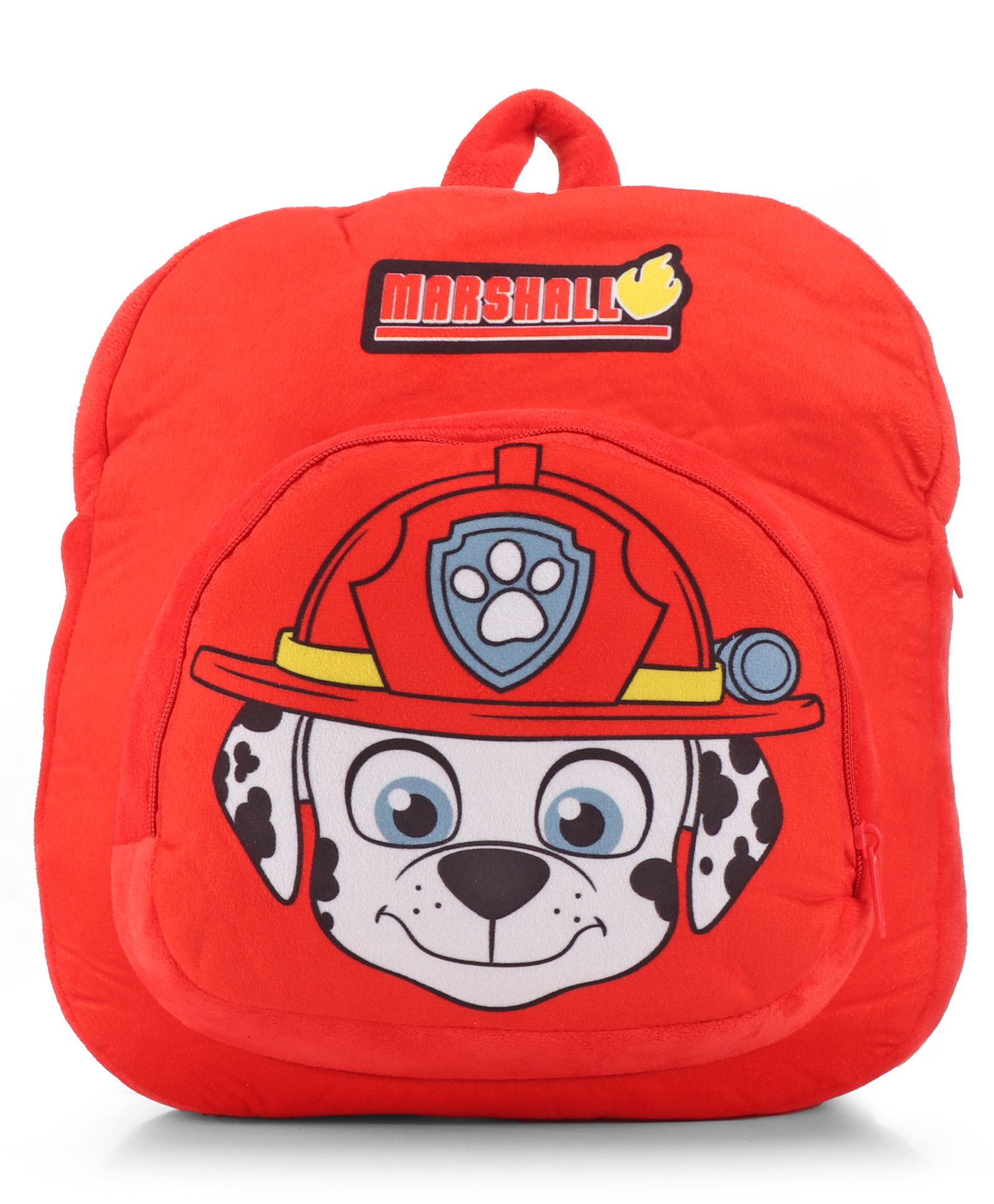 Paw Patrol Marshall Printed Soft Plush Backpack - Height 12 Inches-image-43