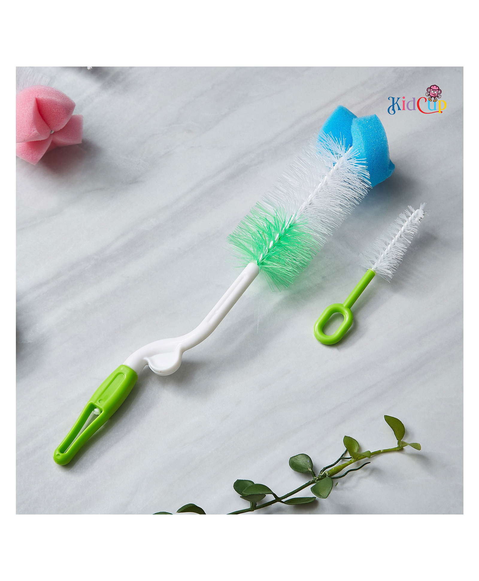 Kidcup Twist And Turn Flexible Cleaning Brush Pack of 2 (Color May Vary)-image-38