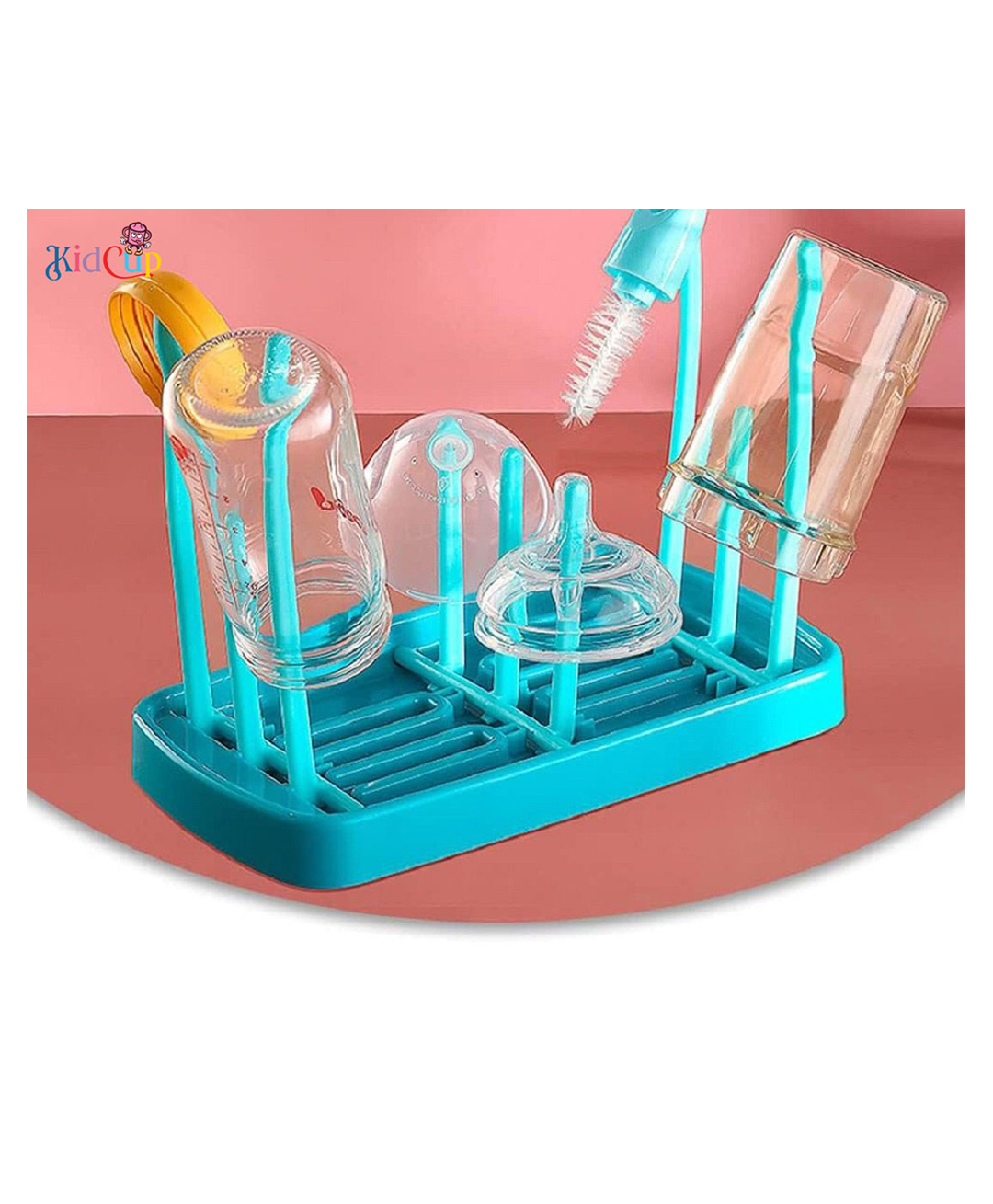 Kidcup Bottle Organizer Cum Drying Rack - Blue-picture-26