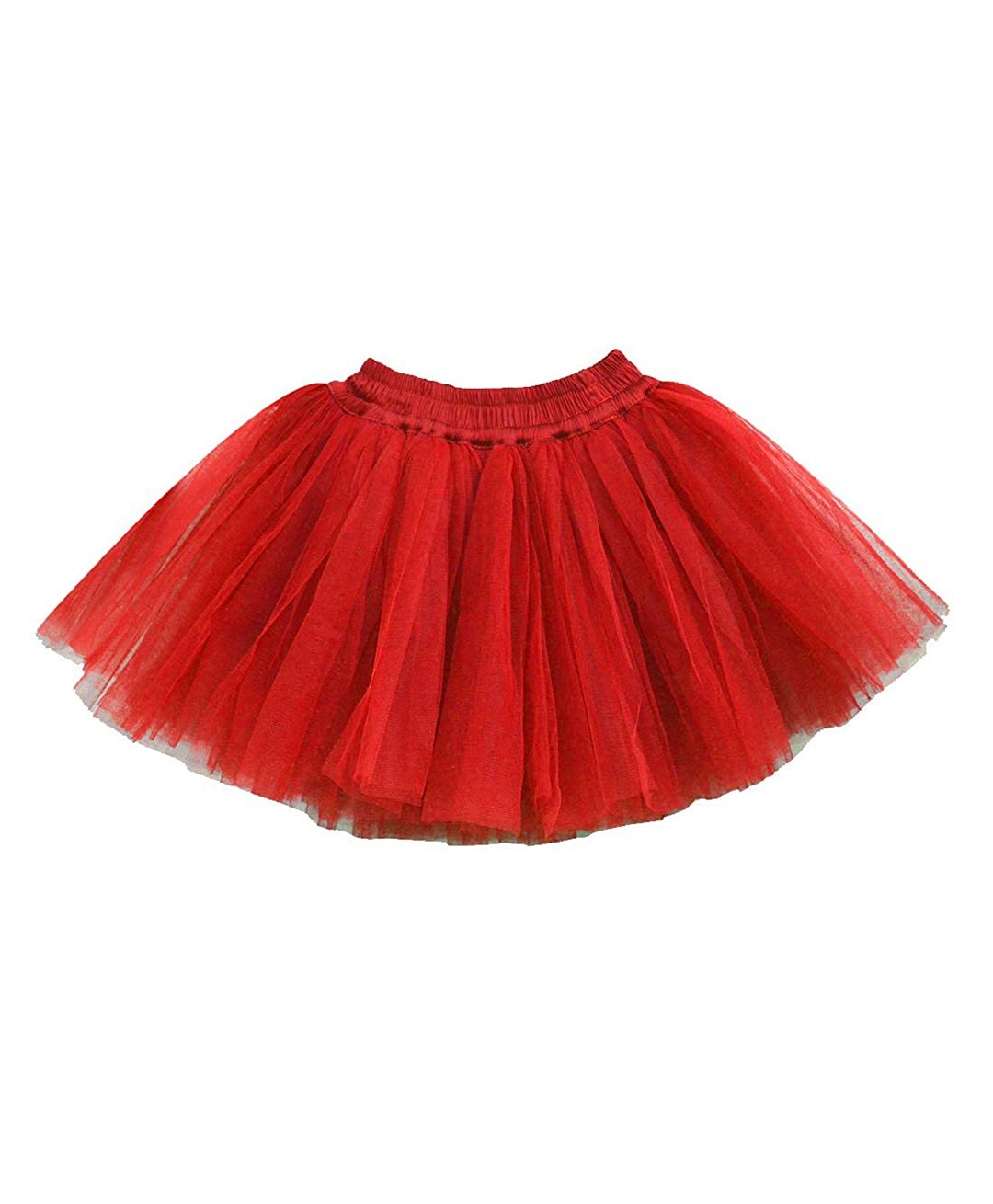 Tilism Woven Solid Tutu Skirt - Red-image-43