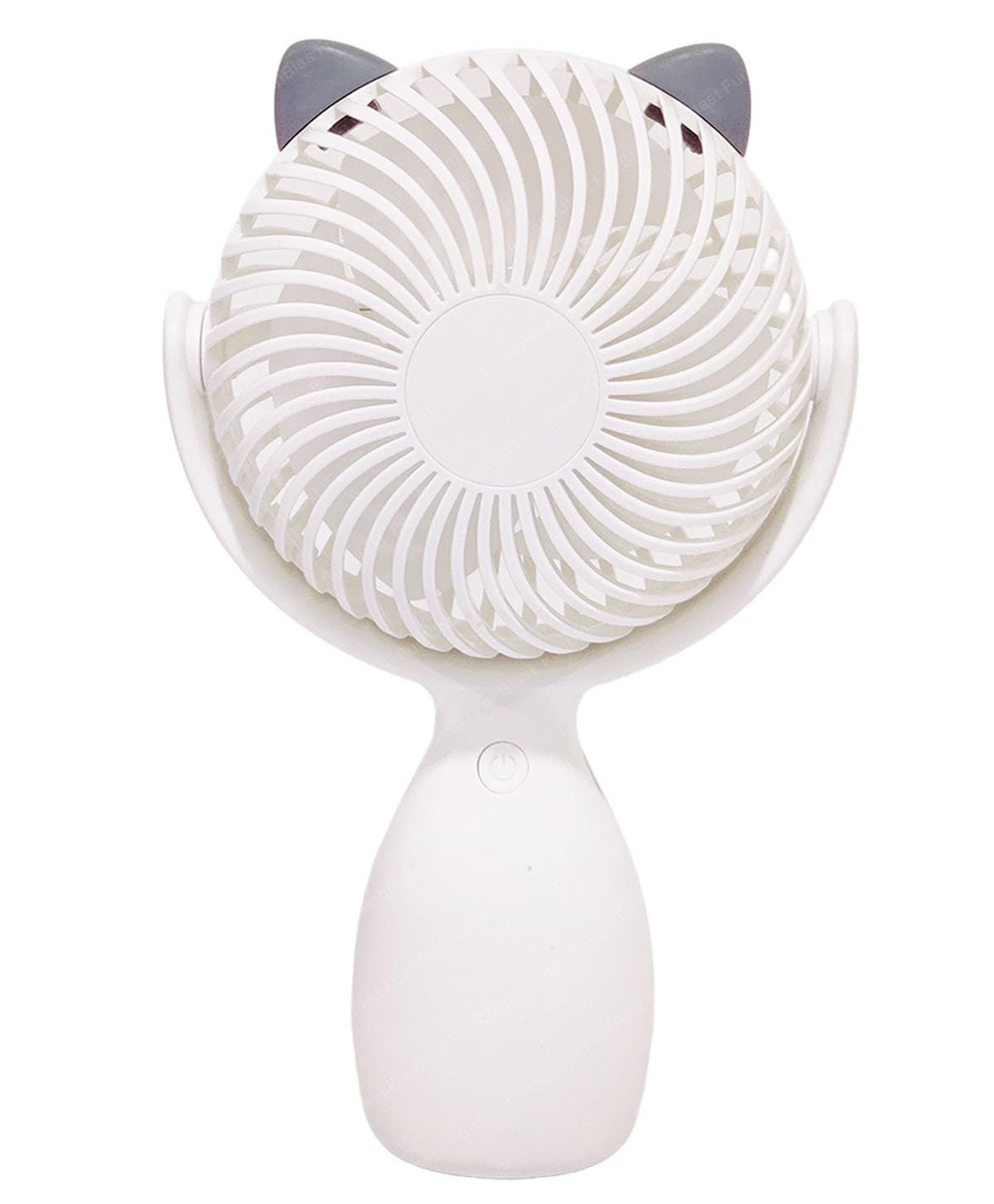 FunBlast USB Rechargeable Mini Desktop Table Cooling Fan White-image-34