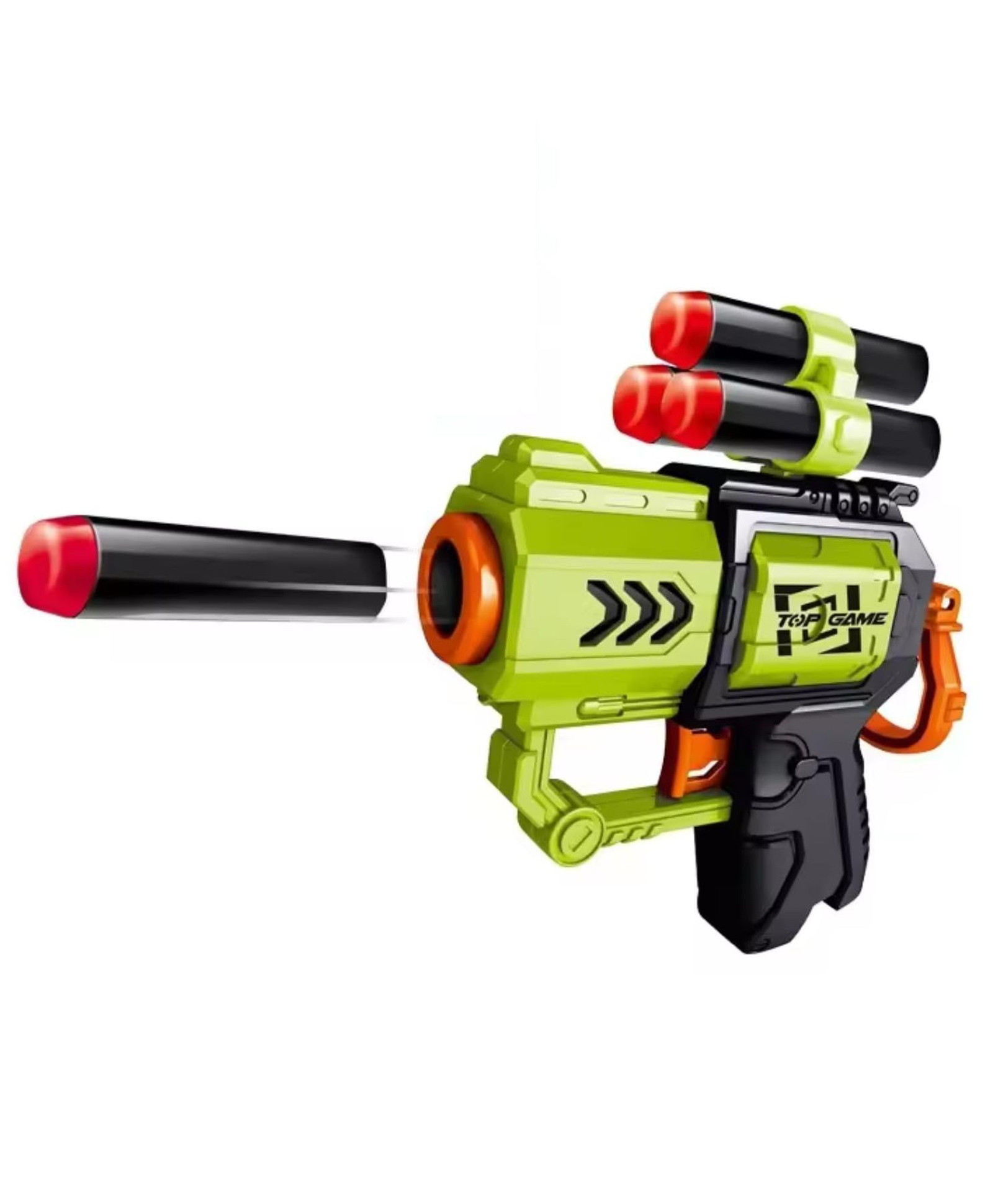 FunBlast Soft Bullet Gun with 4 Foam Bullets Pack of 1 Multicolor-image-19