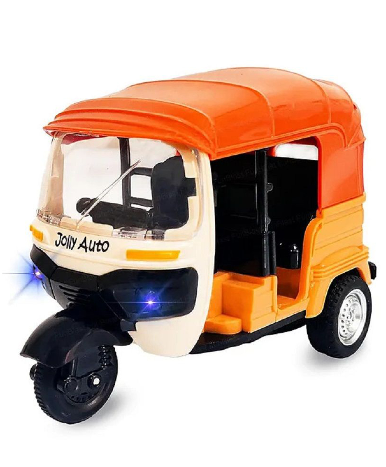 FunBlast Friction Power Auto Rickshaw Toy - 1 Pc Random Color-image-36