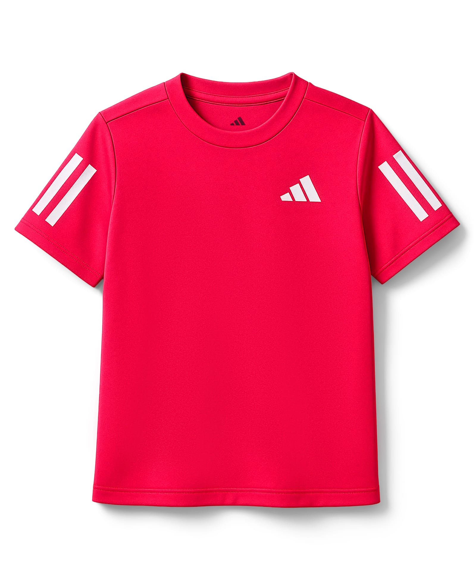 ADIDAS KIDS Knit Half Sleeves Solid T-Shirt - Red-picture-18