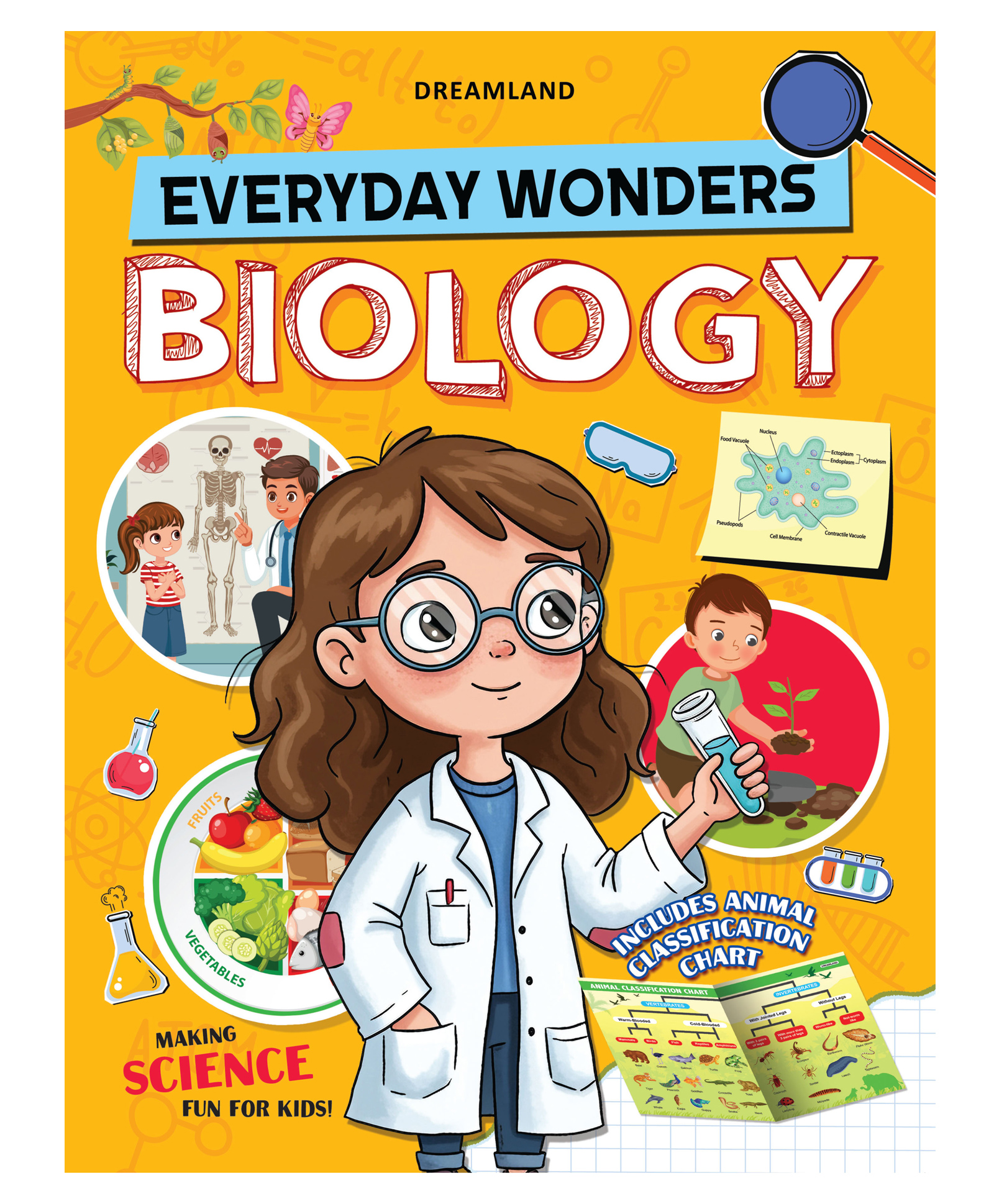 Dreamland Everyday Wonders Biology for Kids Age 6+ Fun Facts and Exciting Activities About Living Things, By Dreamland Paperback-English-image-15