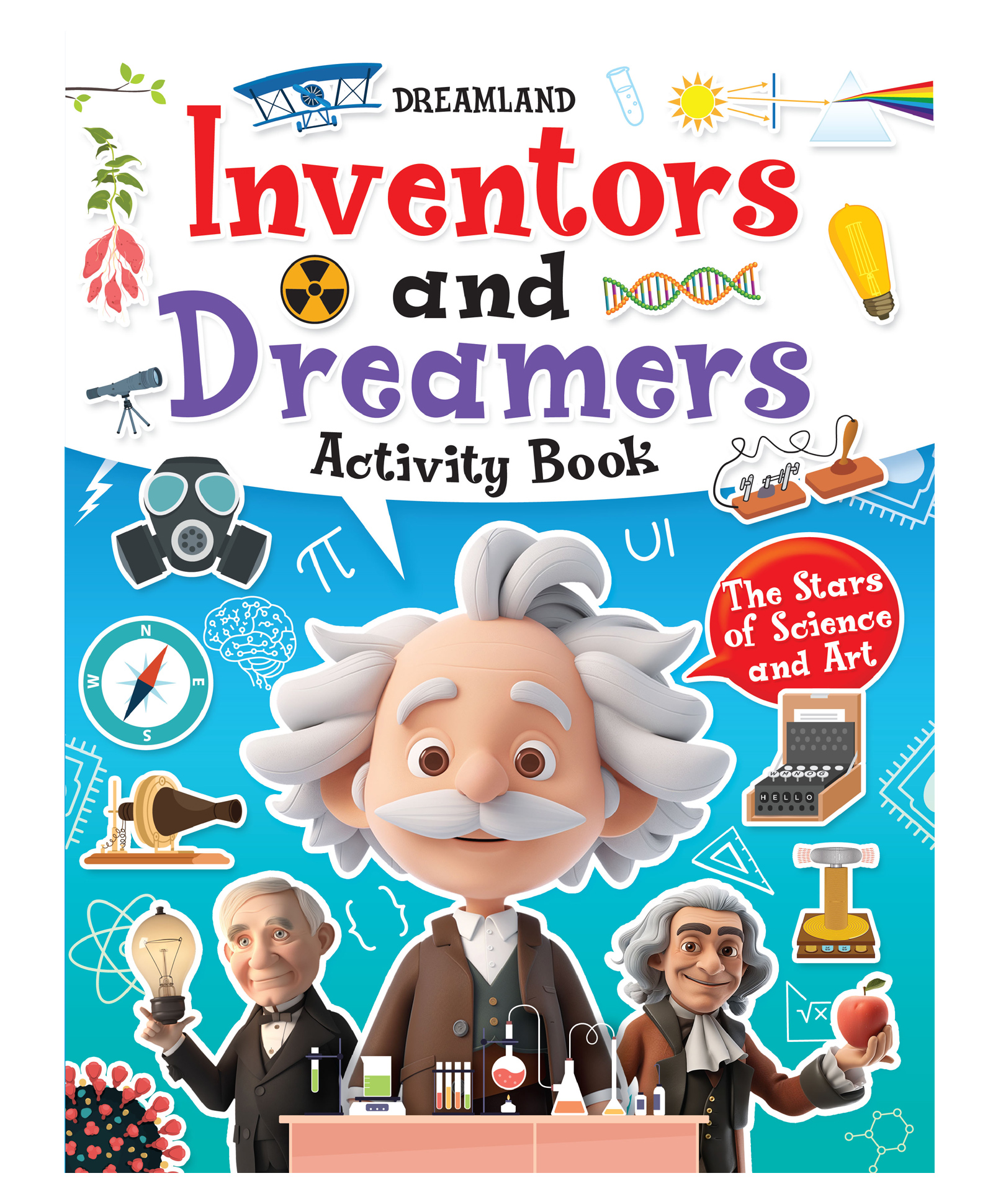 dreamland publications Inventors and Dreamers Activity Book for Kids 612: Fun Projects, Puzzles & Challenges to Spark Young Minds - English-picture-35