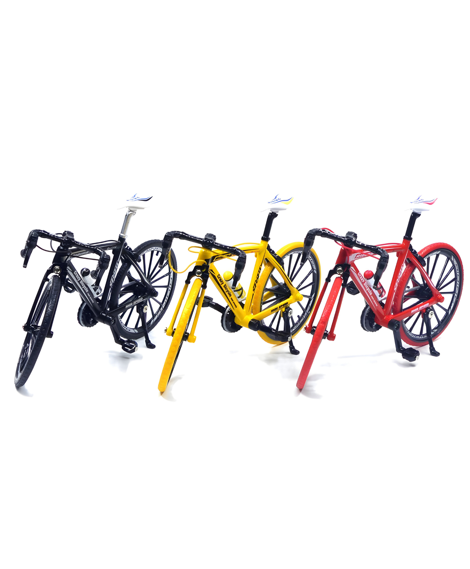 NEGOCIO Mountain Bike Toy, 1:8 Scale, Zinc Alloy, Miniature Racing Bicycle, Home Decoration- PACK OF 1- COLOR MAY VARY-picture-19
