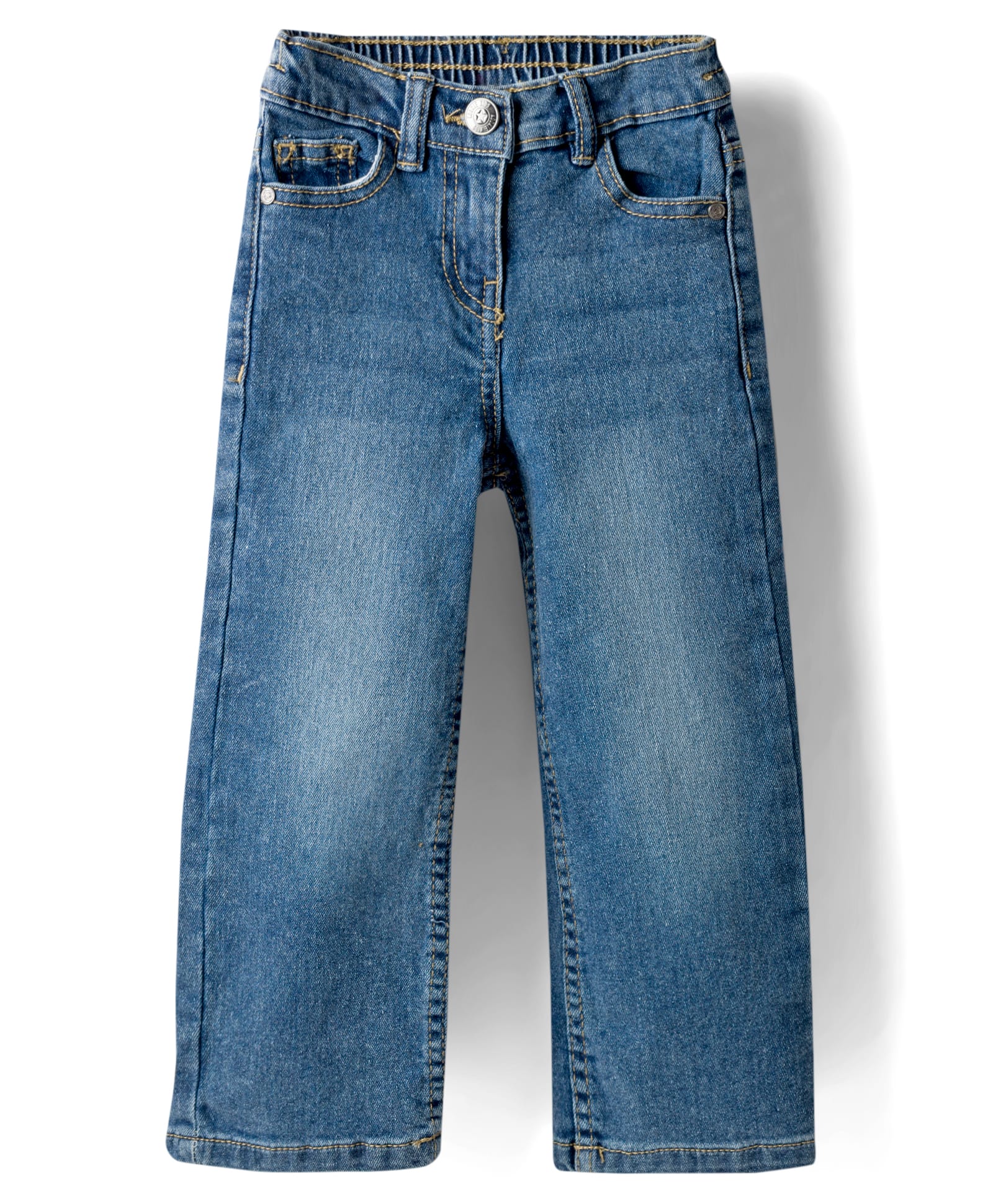 Kookie Kids Denim Full Length Comfort Fit Jeans - Blue