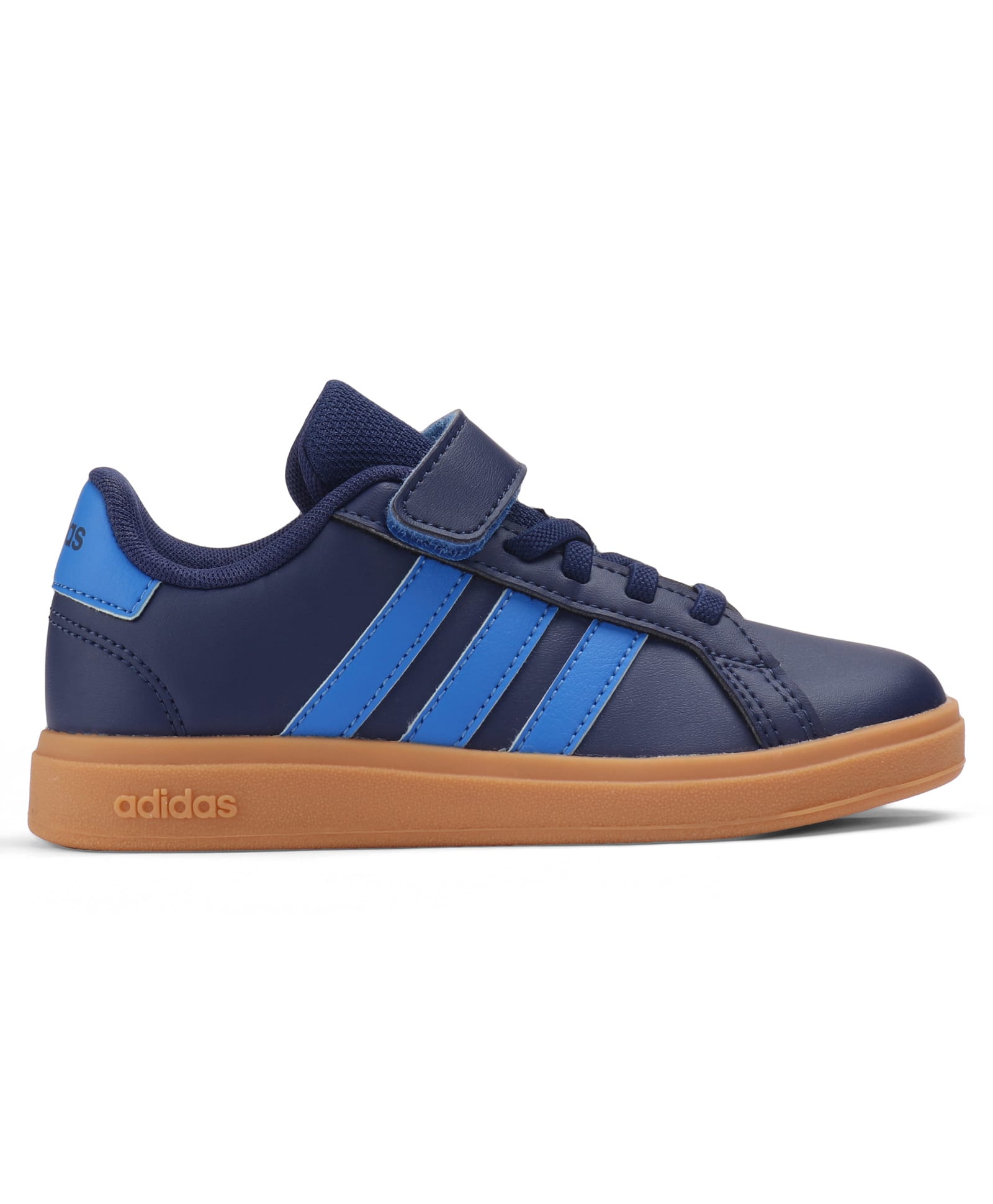 ADIDAS KIDS Grand Court 2.0 Velcro Closure Casual Shoes - Blue-picture-26