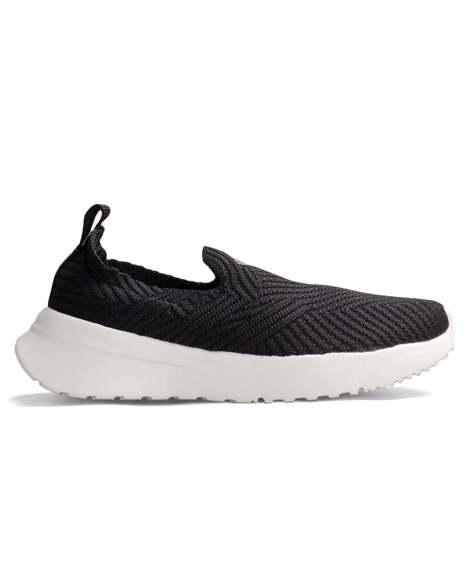 Adidas Kids Sporty Stride Slip On Sport Shoes - Black