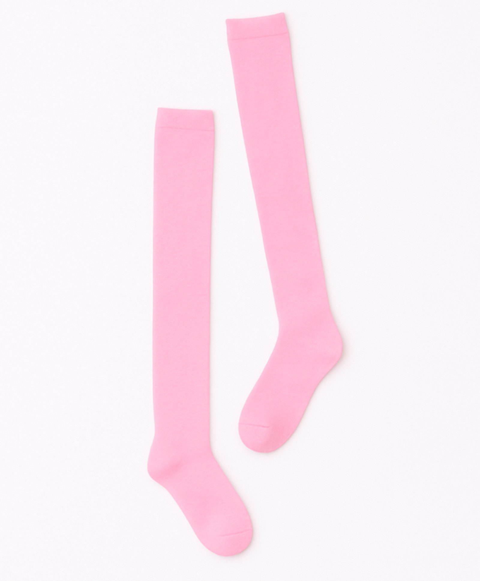Tipy Tipy Tap Cotton Solid Mid Thigh Length Socks - Pink-picture-28