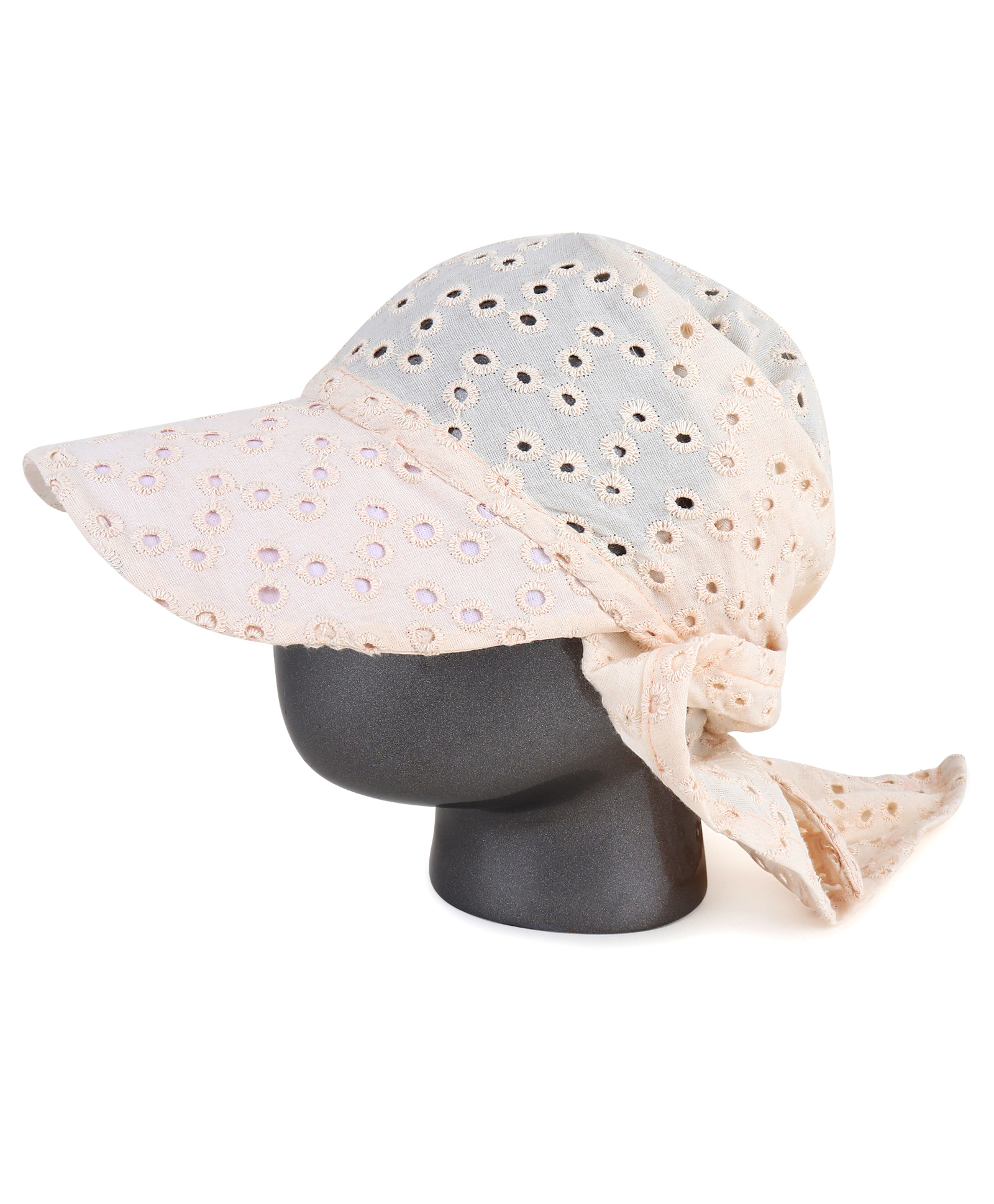 Tipy Tipy Tap Cotton Schfilli Embroidered Bandana Style Cap - Beige - Diameter - 52cm-picture-30