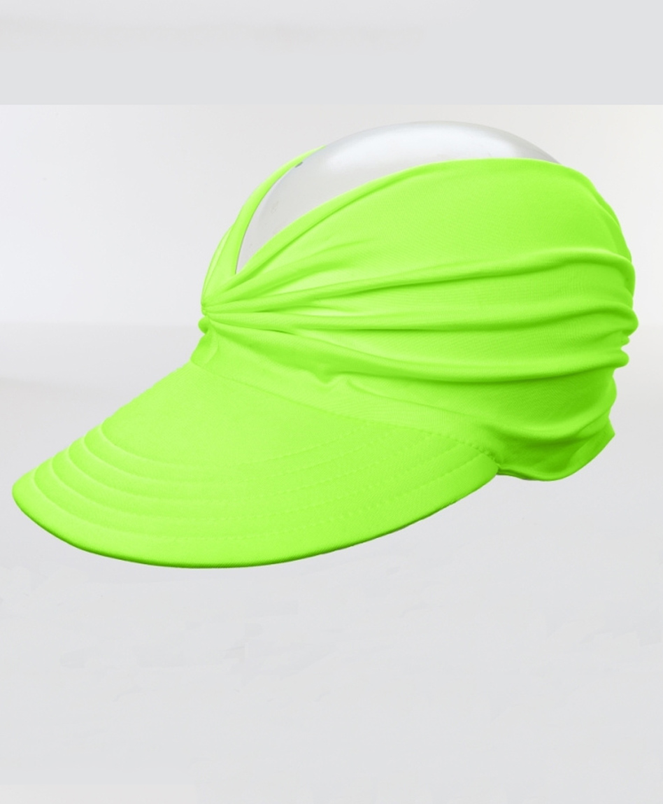 Tipy Tipy Tap Cotton Solid Sun Cap - Neon Green - Diameter 54 cm-picture-31
