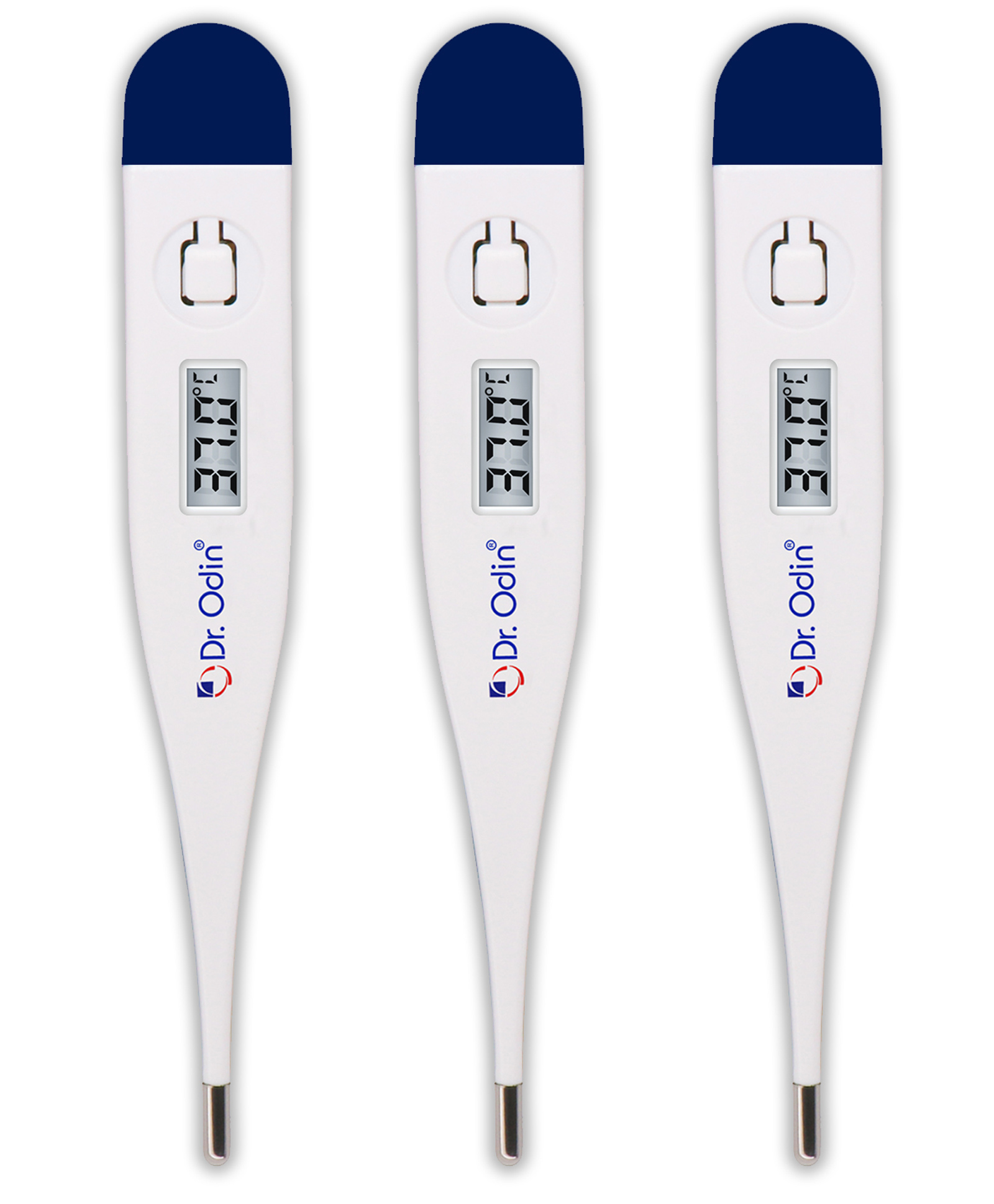 Dr. Odin ODT 101 Digital Thermometer for Precise Temperature Monitoring in Celsius & Fahrenheit - Fast, Accurate, Water Resistant & Family-Friendly (White & Blue)-pack of 2-image-47